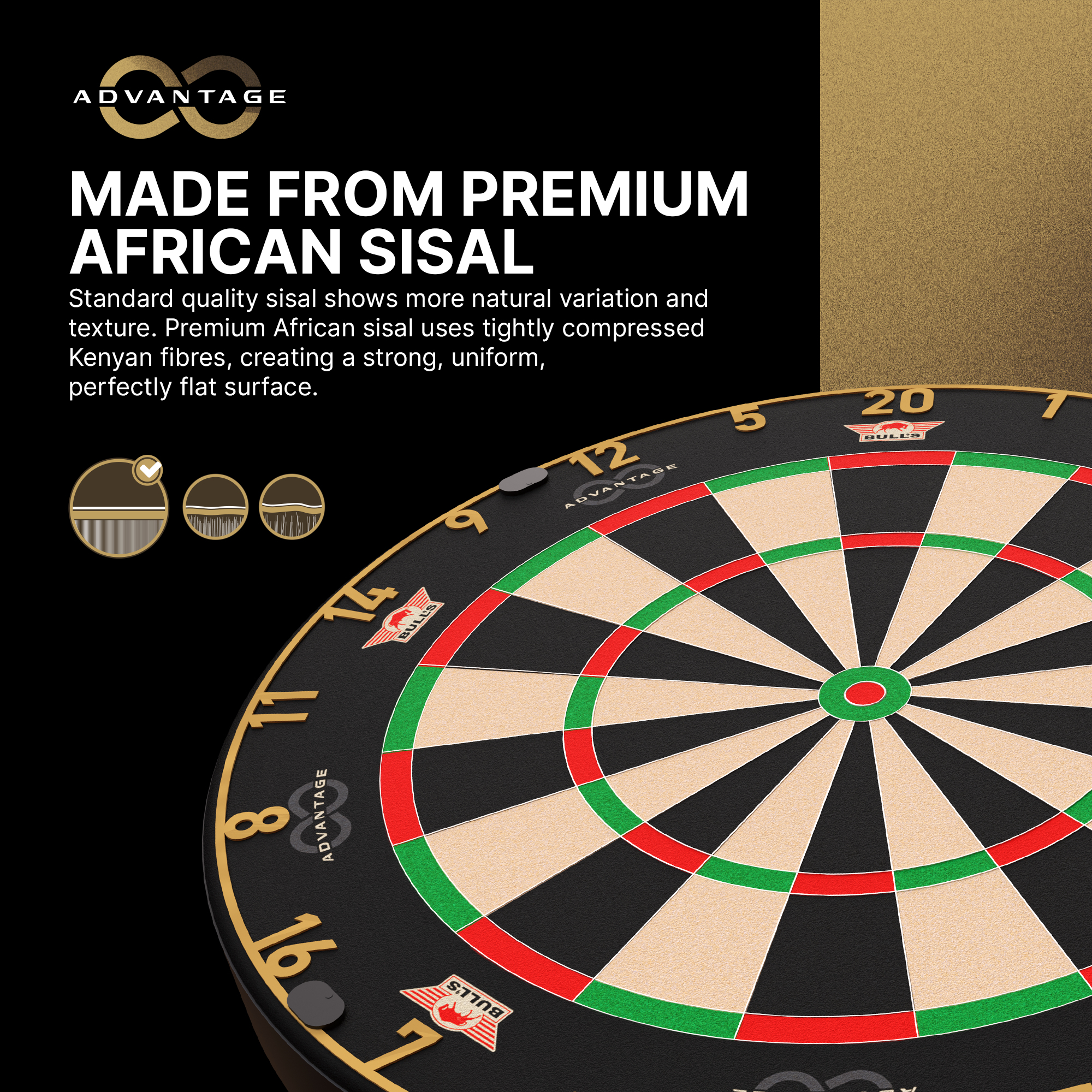 Bulls NL Advantage 8 Steeldartboard Abgebildet ist das Bulls NL Advantage 8 Steeldartboard. Es ist für das Dartspielen mit Stahlspitzen entwickelt.