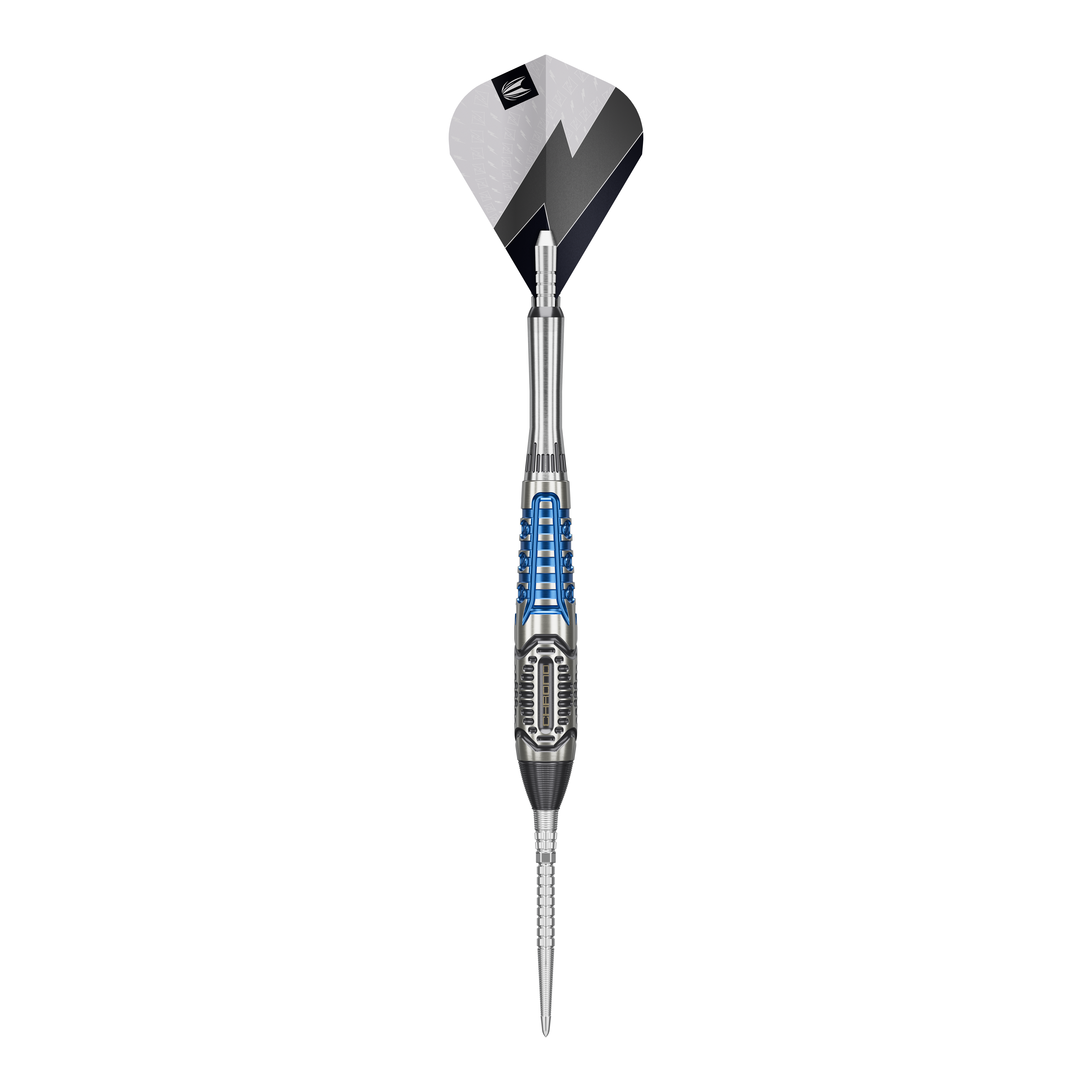 Target Phil Taylor Power X Chrono Swiss Points Steeldarts Das Bild zeigt die Target Phil Taylor Power X Chrono Swiss Points Steeldarts. Die Darts sind für Präzision und Leistung konzipiert.