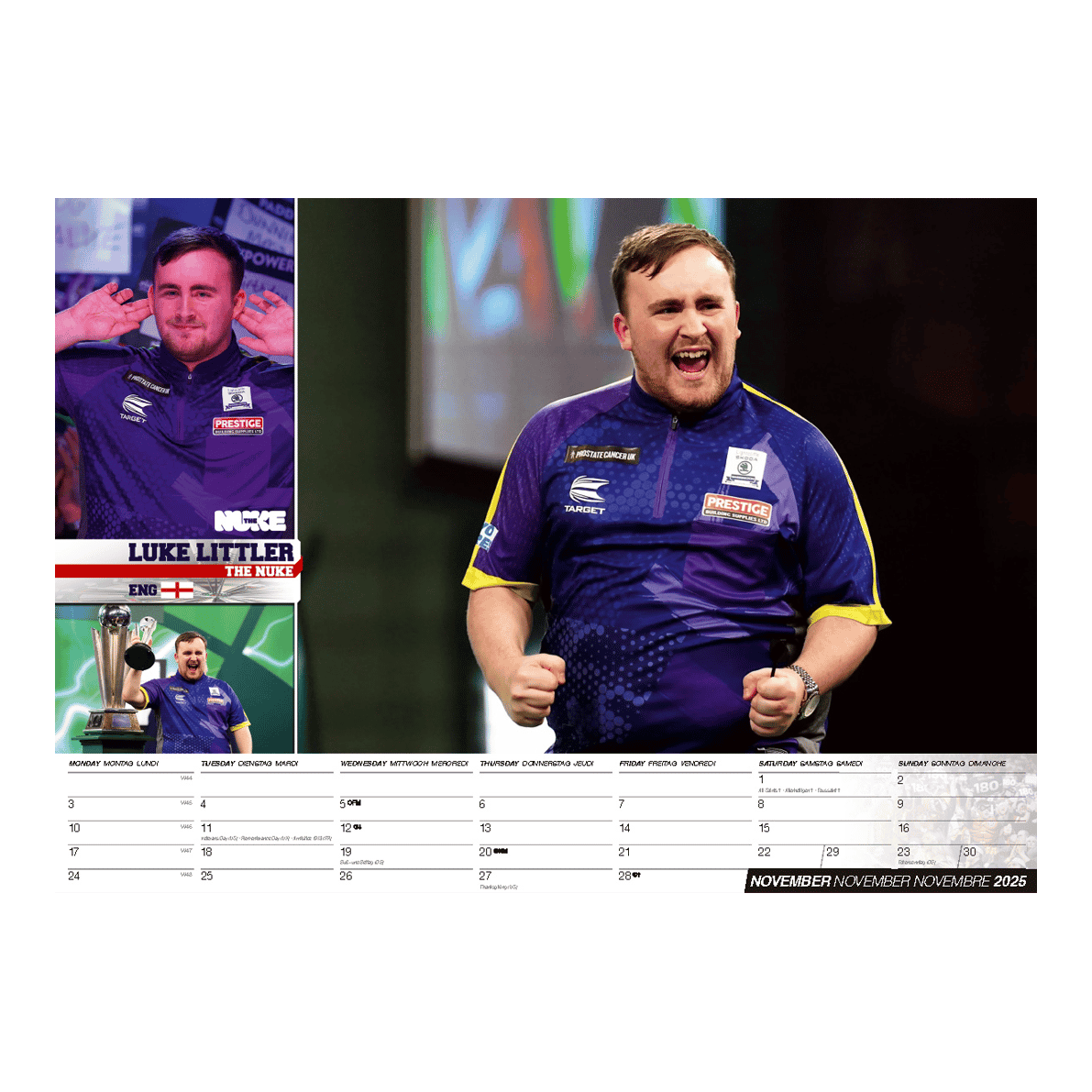 Darts Kalender 2025