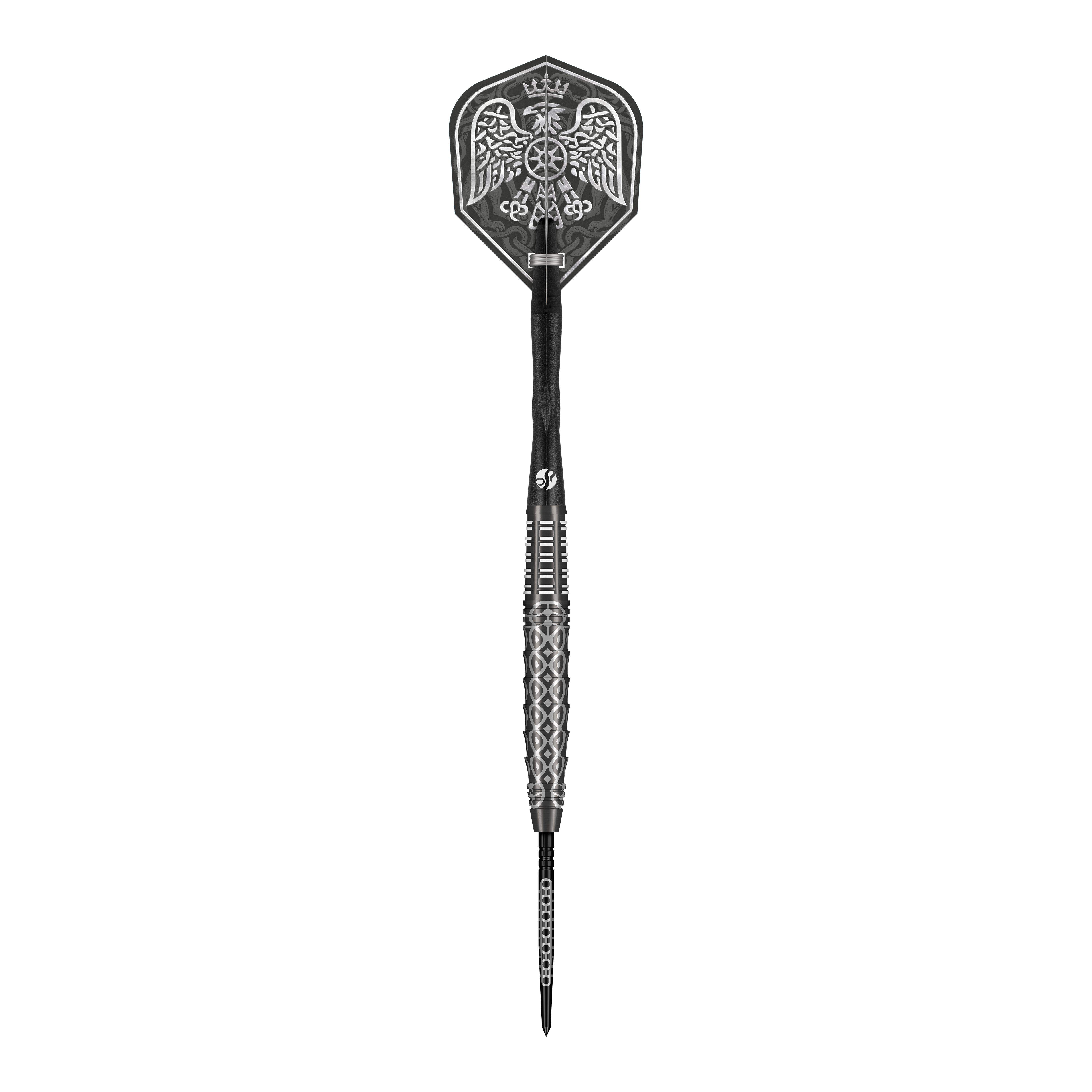 Shot Goths Wulfaz Turbo Point Steeldarts - 23g Hier ist ein weiteres Detailbild der Shot Goths Wulfaz Turbo Point Steeldarts - 23g. Das Bild hebt die Qualität und das Material hervor.