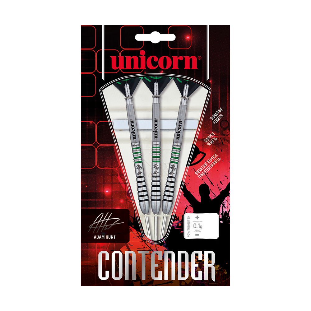 Unicorn Contender 90% Adam Hunt Steeldarts - 23g