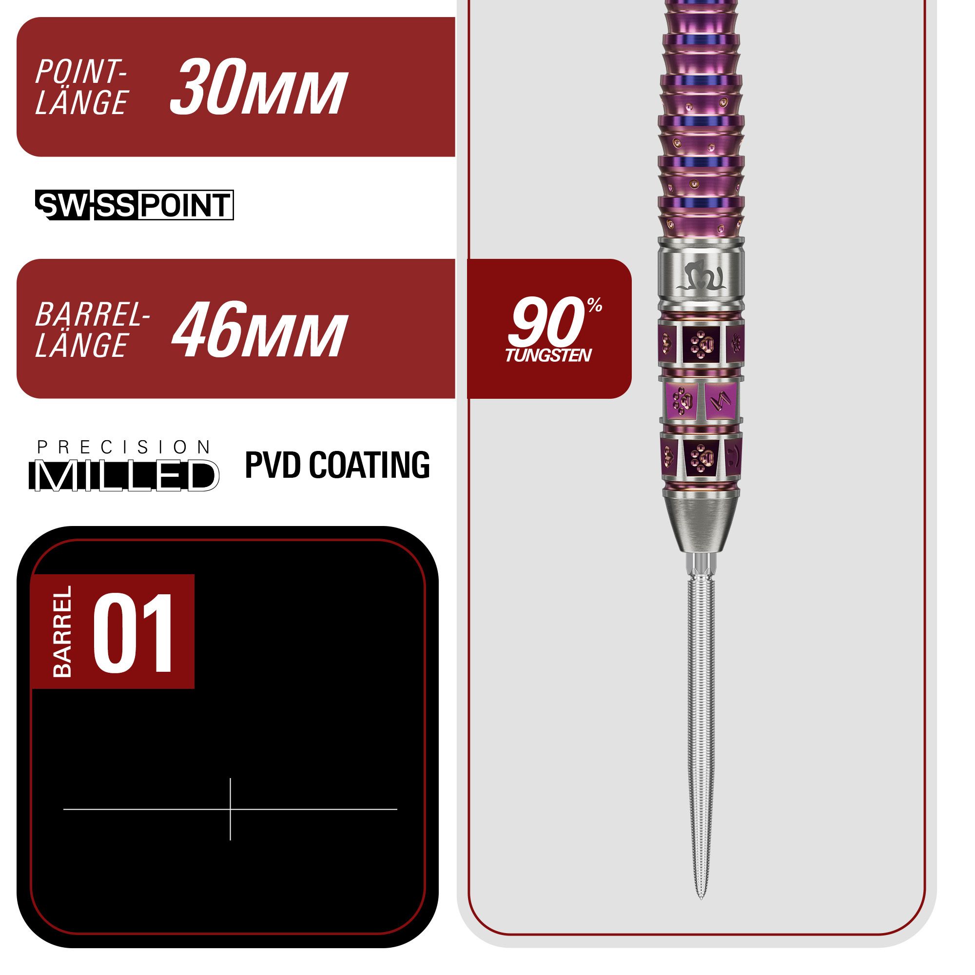 Target Japan Prime Series Mayo GEN8 Swiss Point Steeldarts