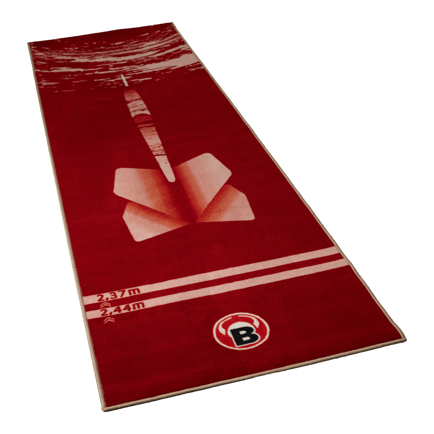 Beazd Carpet-Mat Teppich 180 - Red Beazd Carpet-Mat Teppich 180 - Red