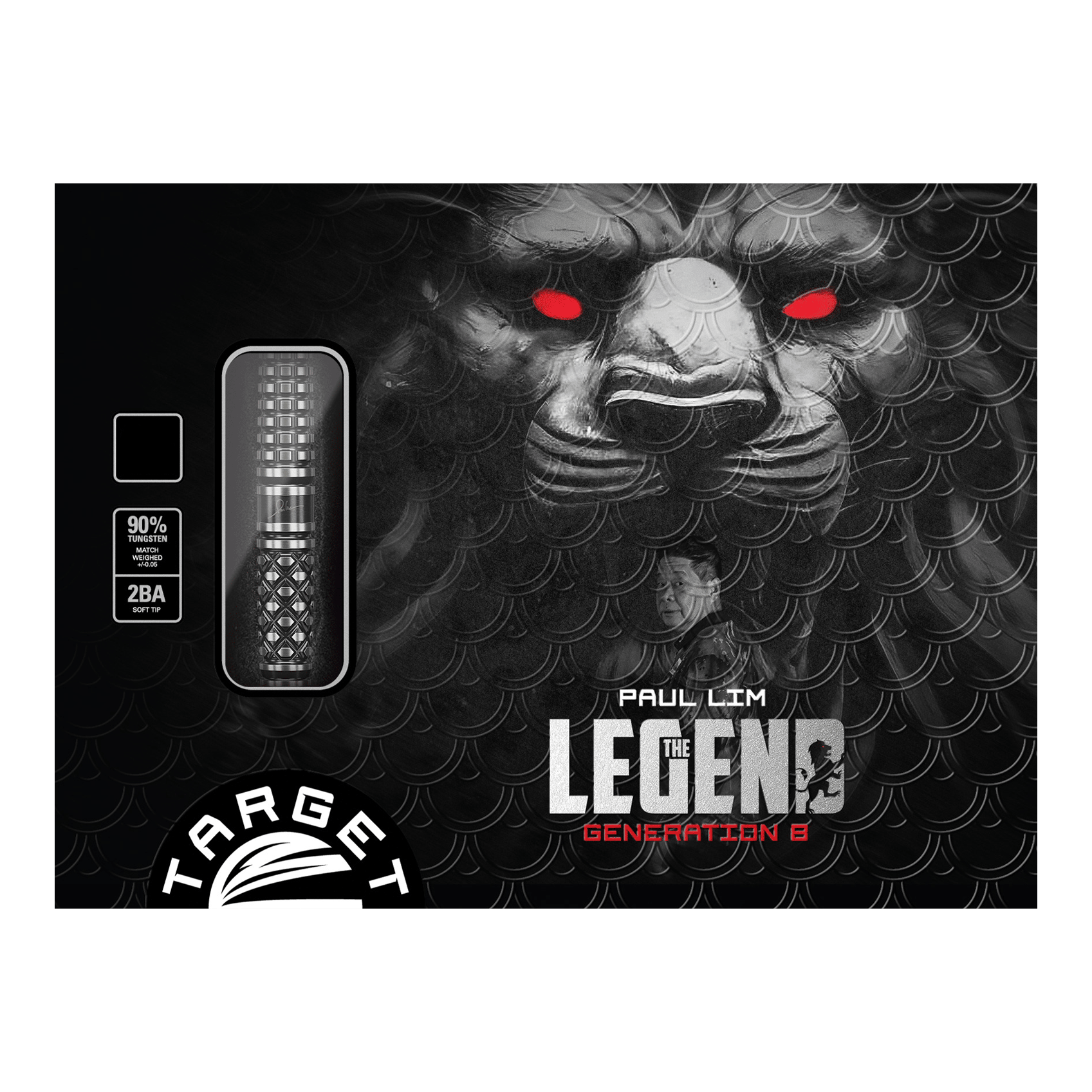 Target Japan Paul Lim The Legend GEN8 Softdarts - 19g