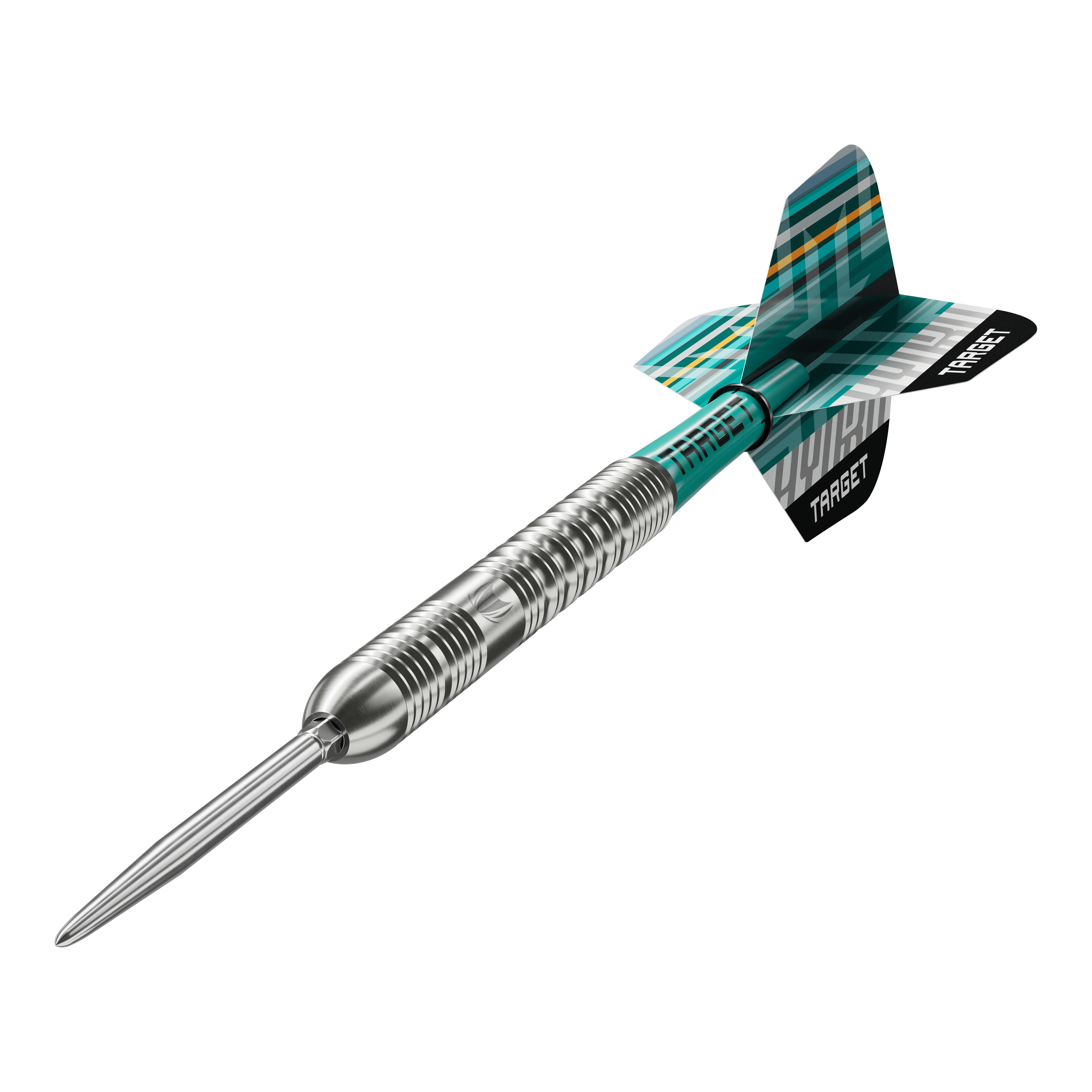 Target Hydro 01 Swiss Point Steeldarts Das Produkt Target Hydro 01 Swiss Point Steeldarts wird auf diesem Bild gezeigt. Die Abbildung legt den Fokus auf die Besonderheiten der Darts.