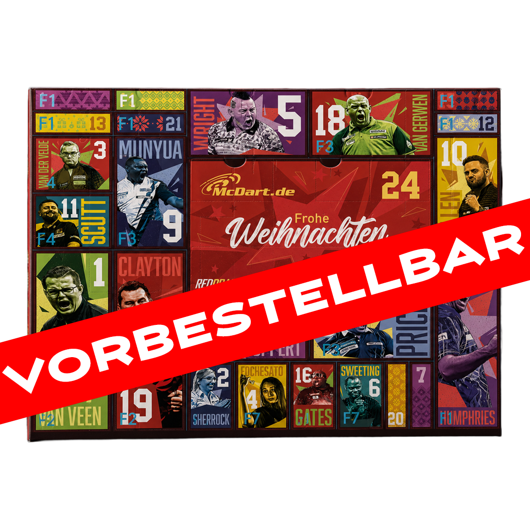 McDart Steel-Darts Adventskalender 2026 McDart Steel-Darts Adventskalender 2026