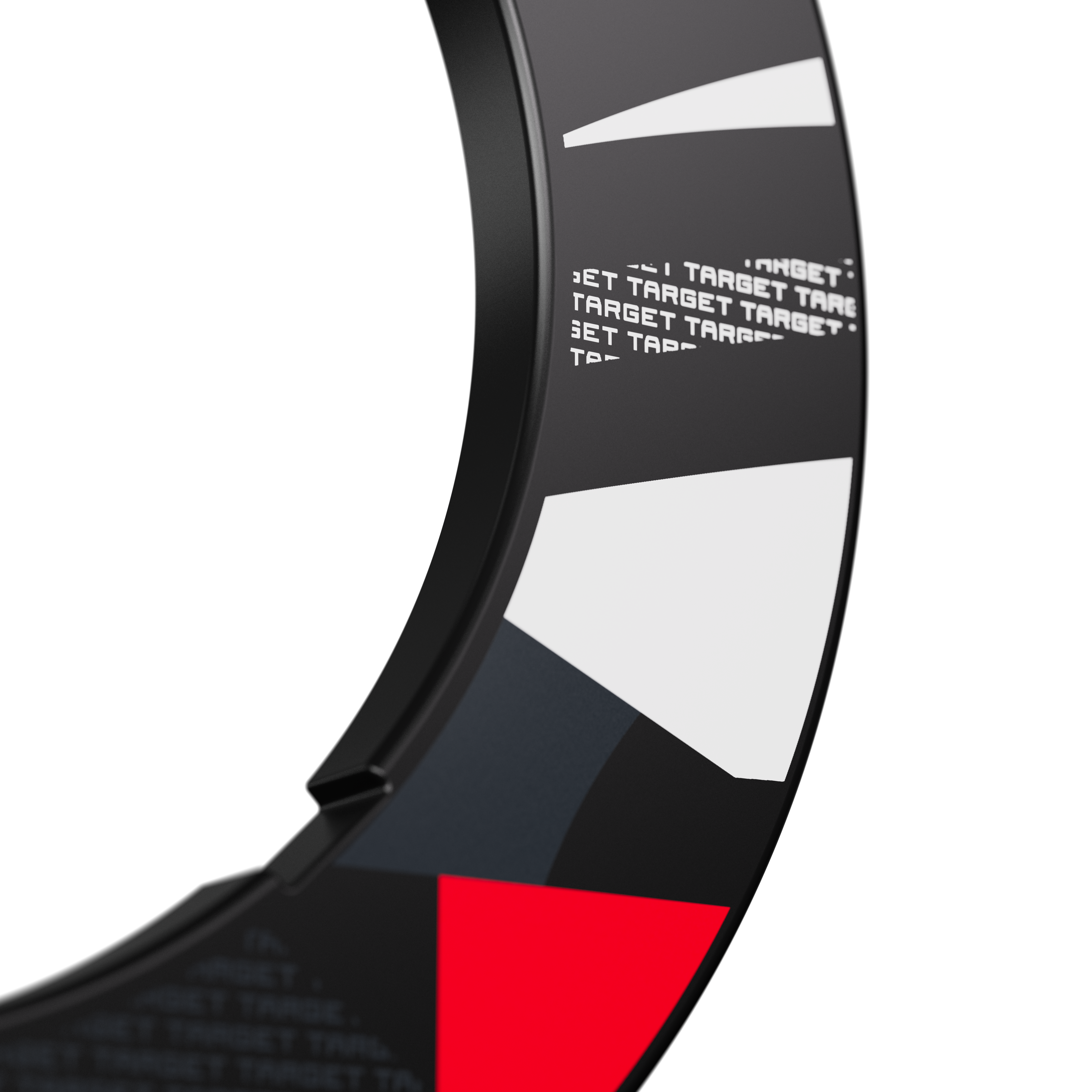 Target Notched Patterned Dartboard Surround