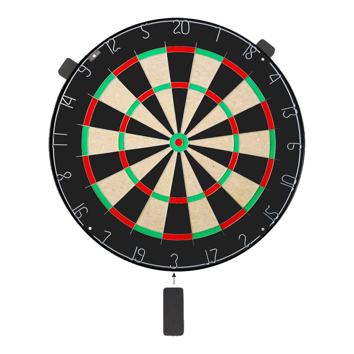 Karella Dartboard BullOut Set inkl. 2 Satz Steeldarts Abgebildet ist das Karella Dartboard BullOut Set inklusive zwei Sätzen Steeldarts. Dieses Set ist ideal für das heimische Dartspiel.