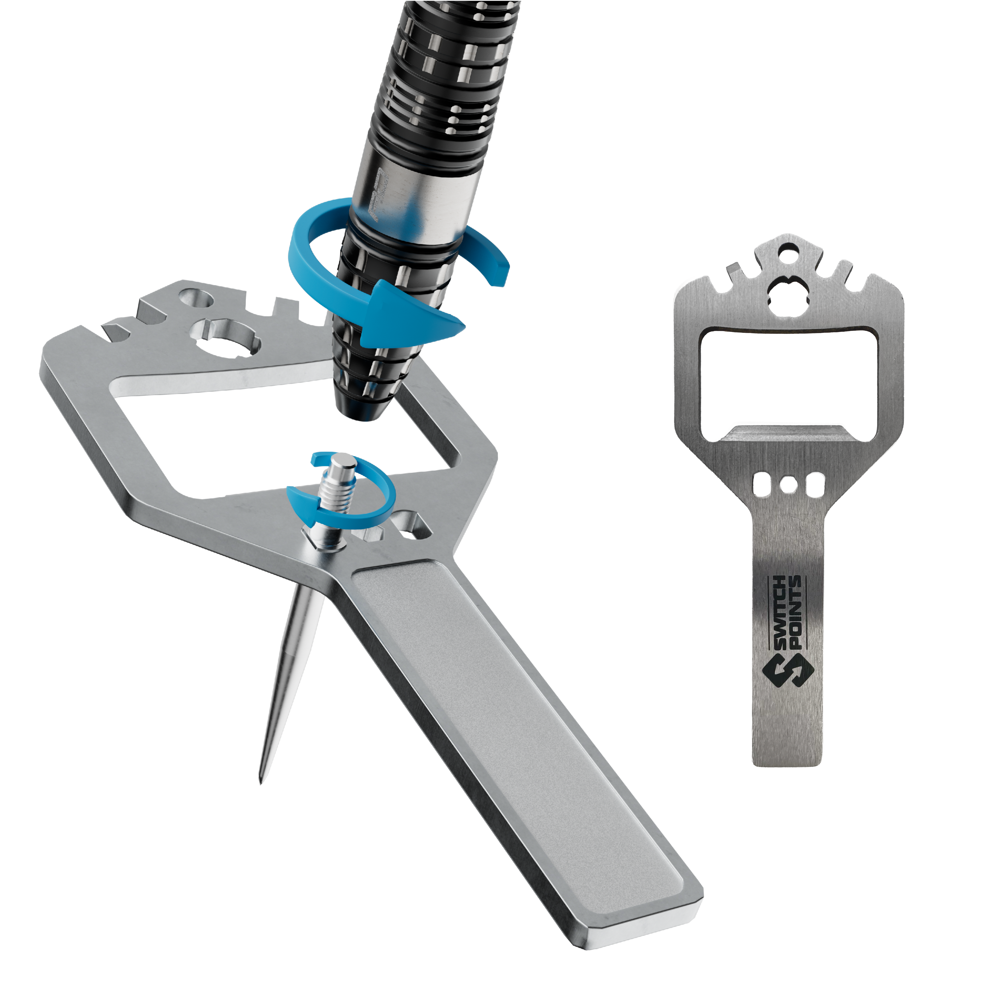Red Dragon Recon Torpedo Steeldarts Dies ist ein Bild der Red Dragon Recon Torpedo Steeldarts - 23g. Die Steeldarts werden aus einer seitlichen Perspektive gezeigt.