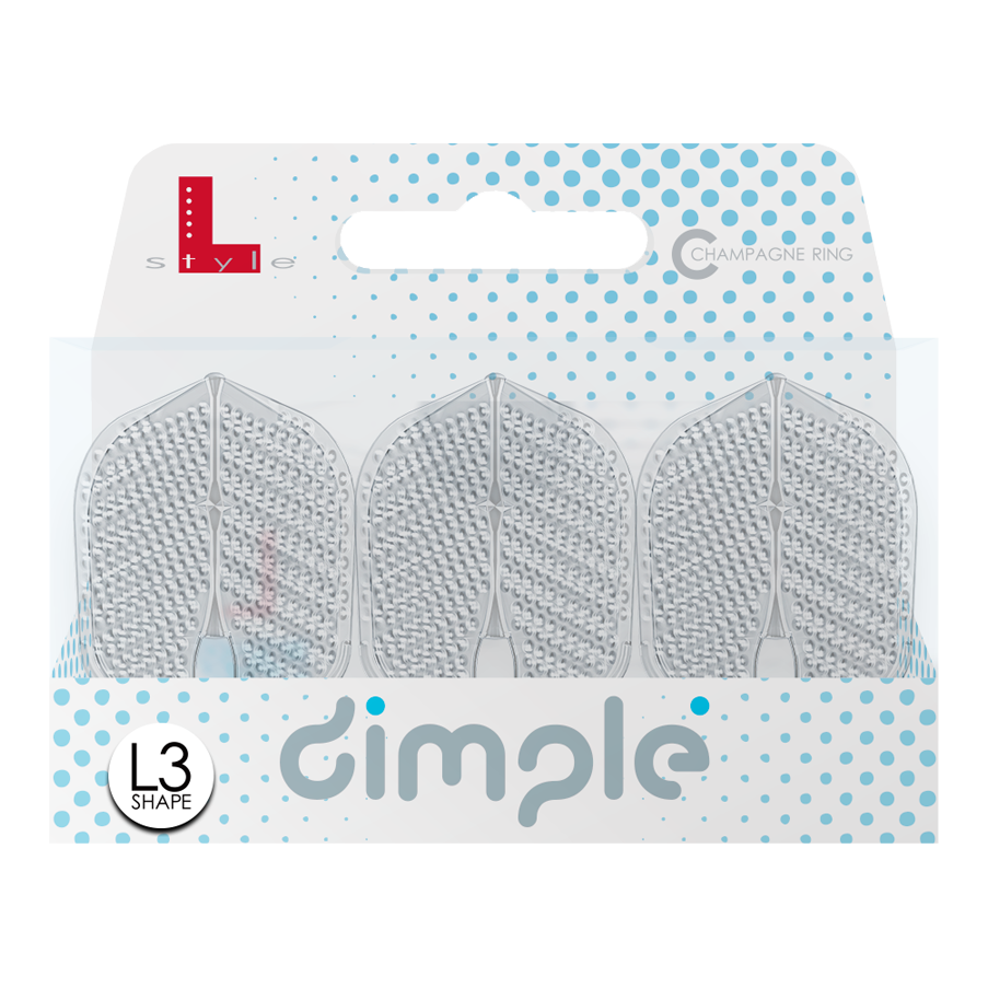 L-Style Flights Dimple Champagne L3PRO Shape