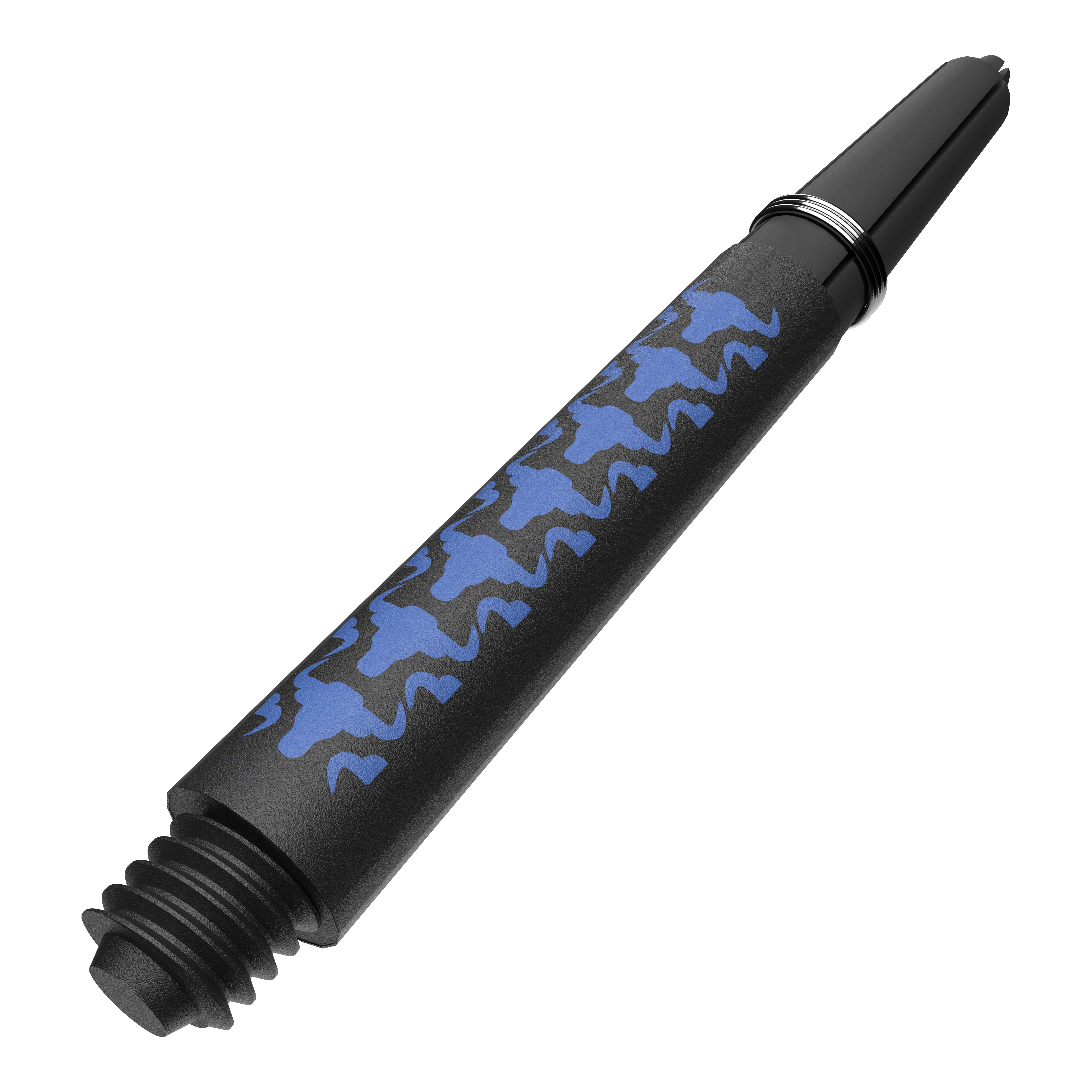 Bulls NL Capo Carbon Shafts - Blau Zu sehen ist ein BullsNL Capo Carbon Shaft in Blau, InBetween, 38mm. Der Dartschacht ist schlank und farblich auffällig.
