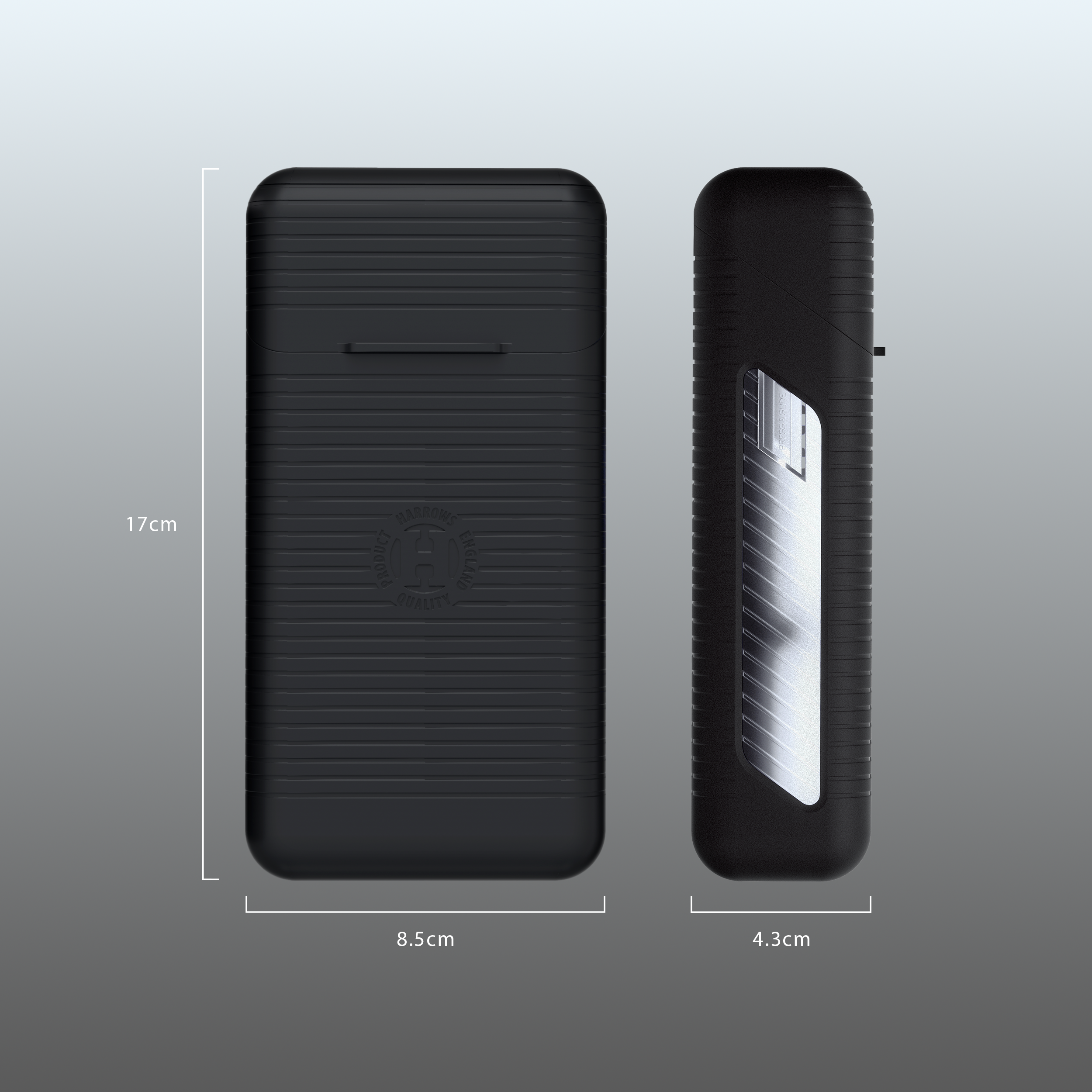 Harrows Vault Dartcase Das Bild zeigt ein Dartcase von Harrows in transparenter Ausführung. Es wird als Harrows Vault Dartcase Clear dargestellt.