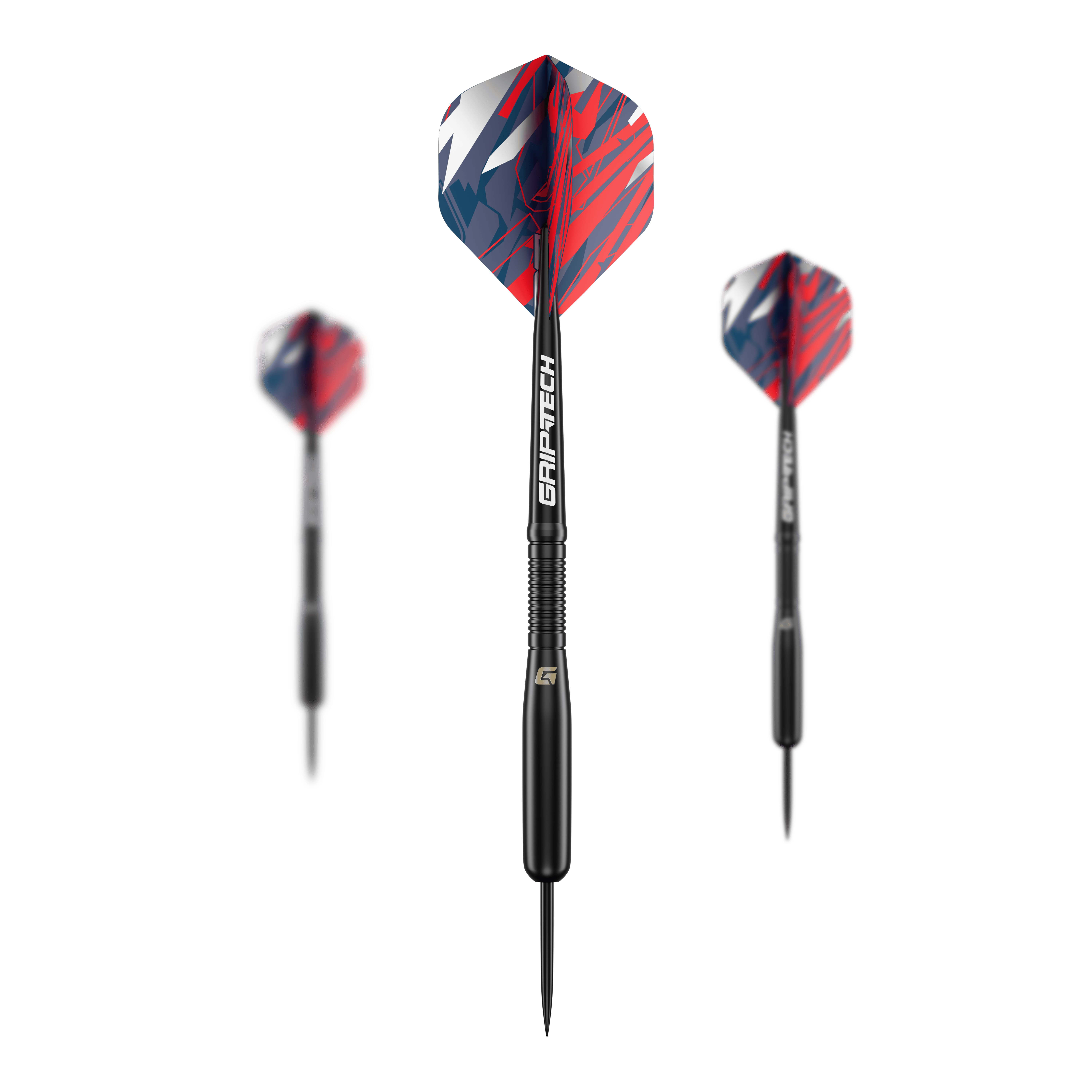 GOAT Homerun Baseball Black Brass Steeldarts - 15g