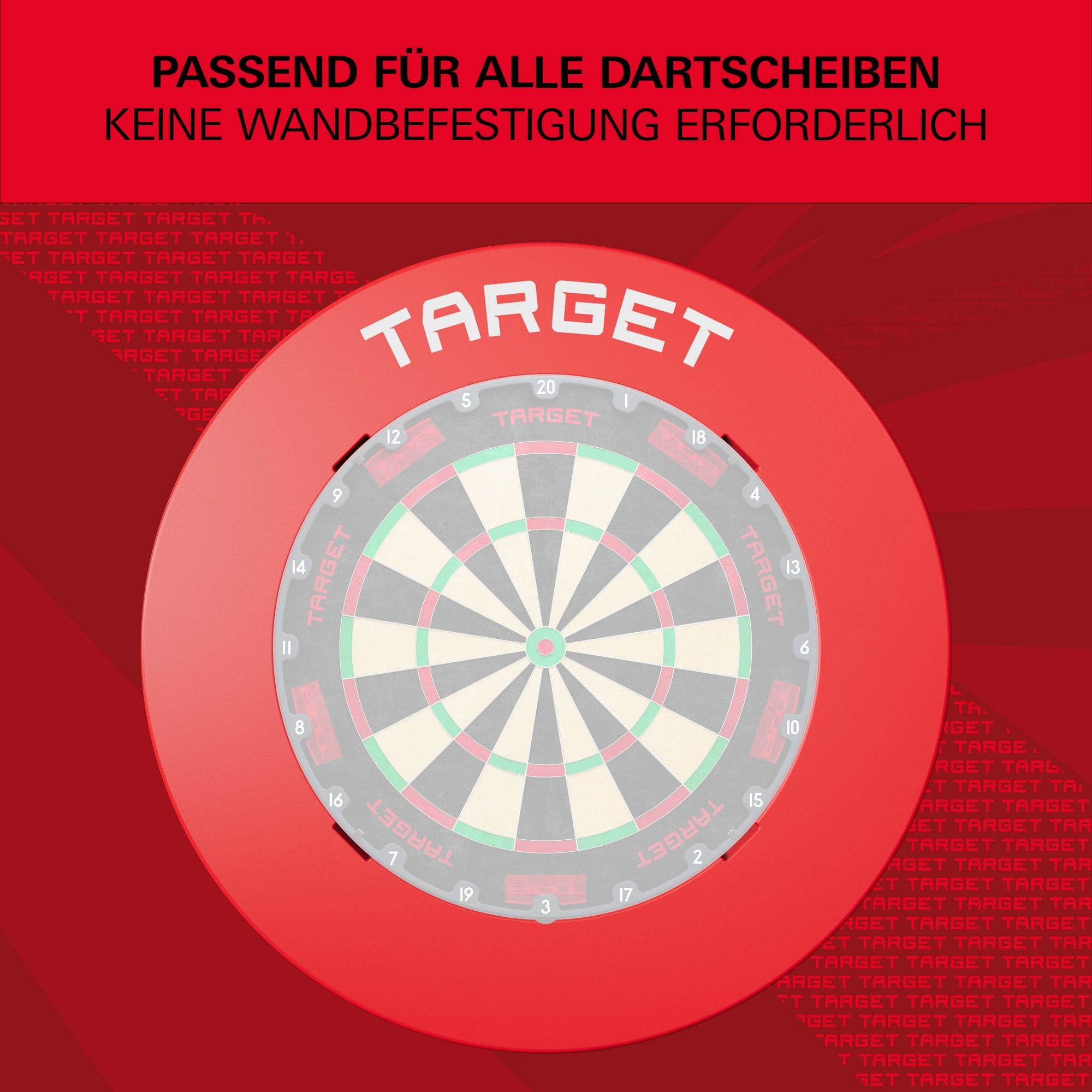 Target Notched Dartboard Surround