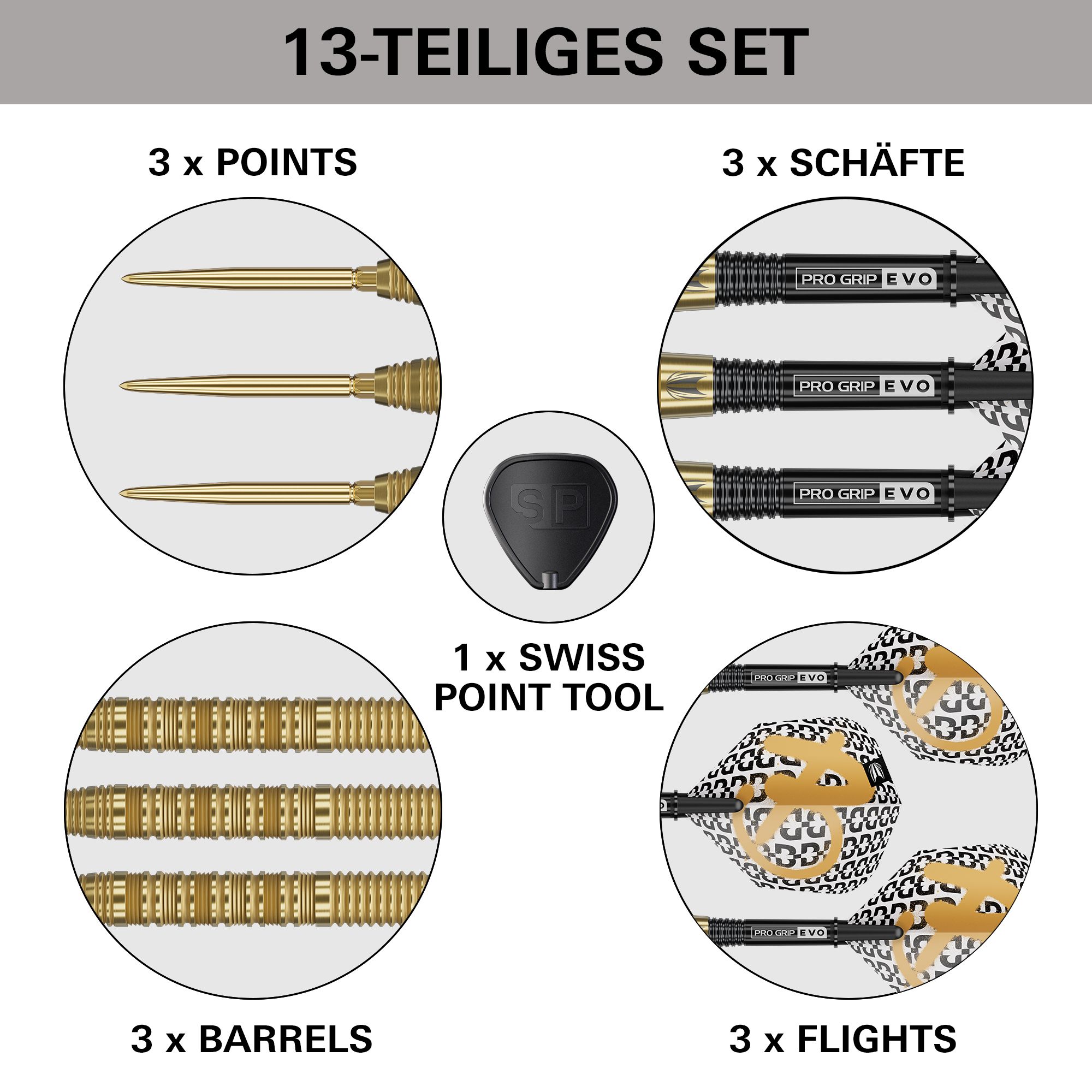 Target Bolide Envy 01 Swiss Point Steeldarts Die Target Bolide Envy 01 Swiss Point Steeldarts sind auf diesem Bild zu sehen. Sie bieten eine erstklassige Dart-Performance und modernes Aussehen.