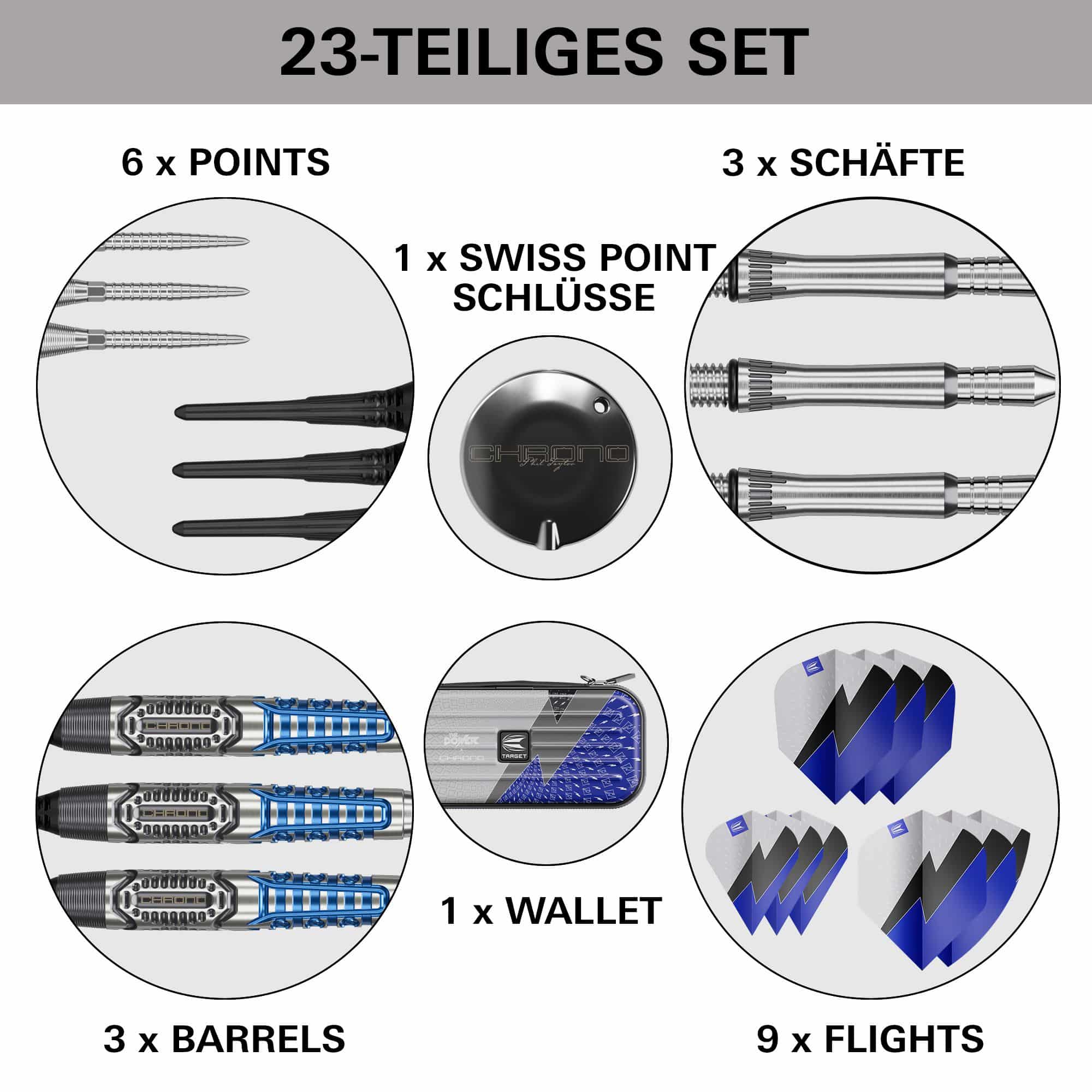 Target Phil Taylor Power X Chrono Softdarts Target Phil Taylor Power X Chrono Softdarts
