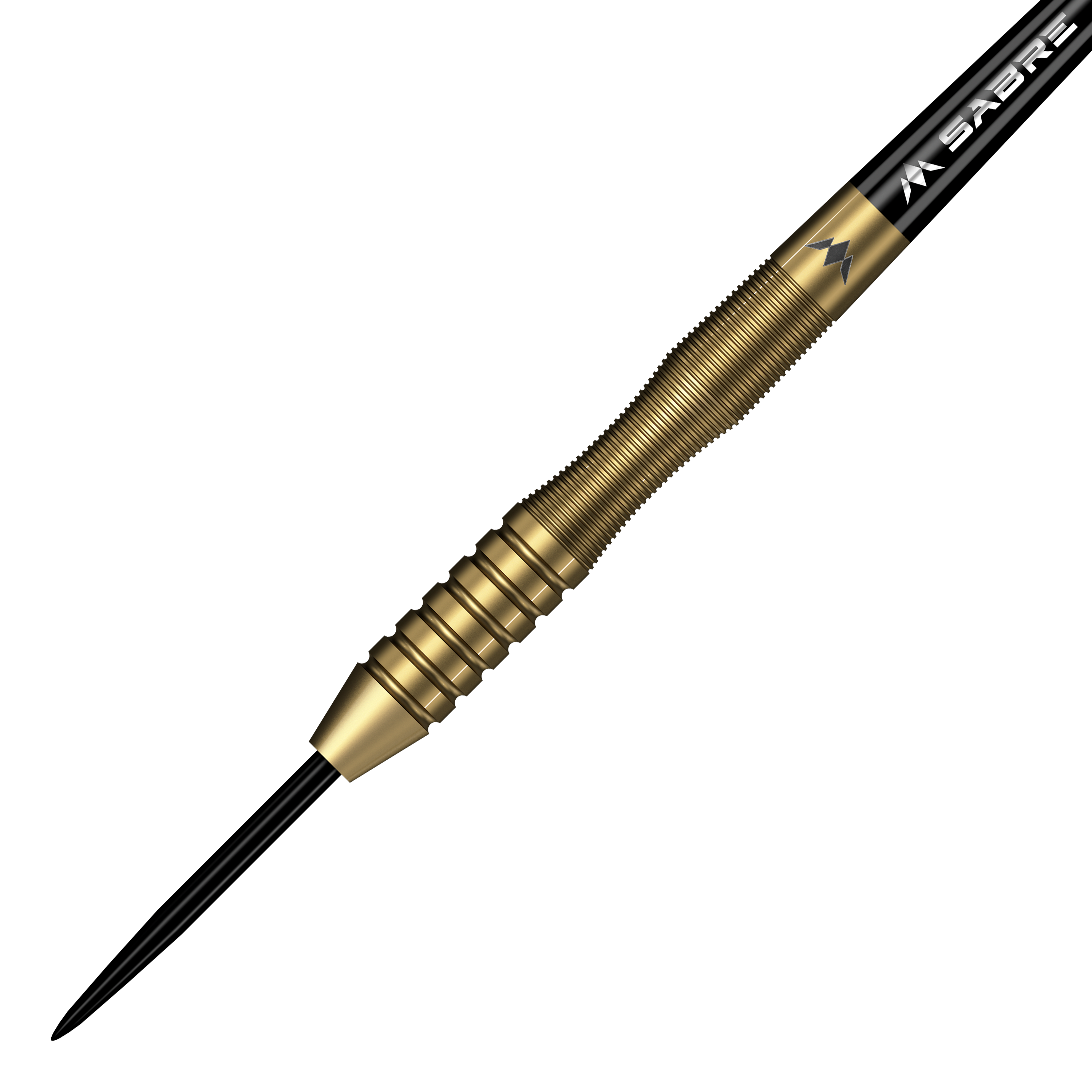 Mission Viktor Tingstrom Gold Steeldarts - 22g Mission Viktor Tingstrom Gold Steeldarts - 22g, das Produkt aus einer anderen Perspektive. Die goldenen Steeldarts sind detailliert abgebildet.
