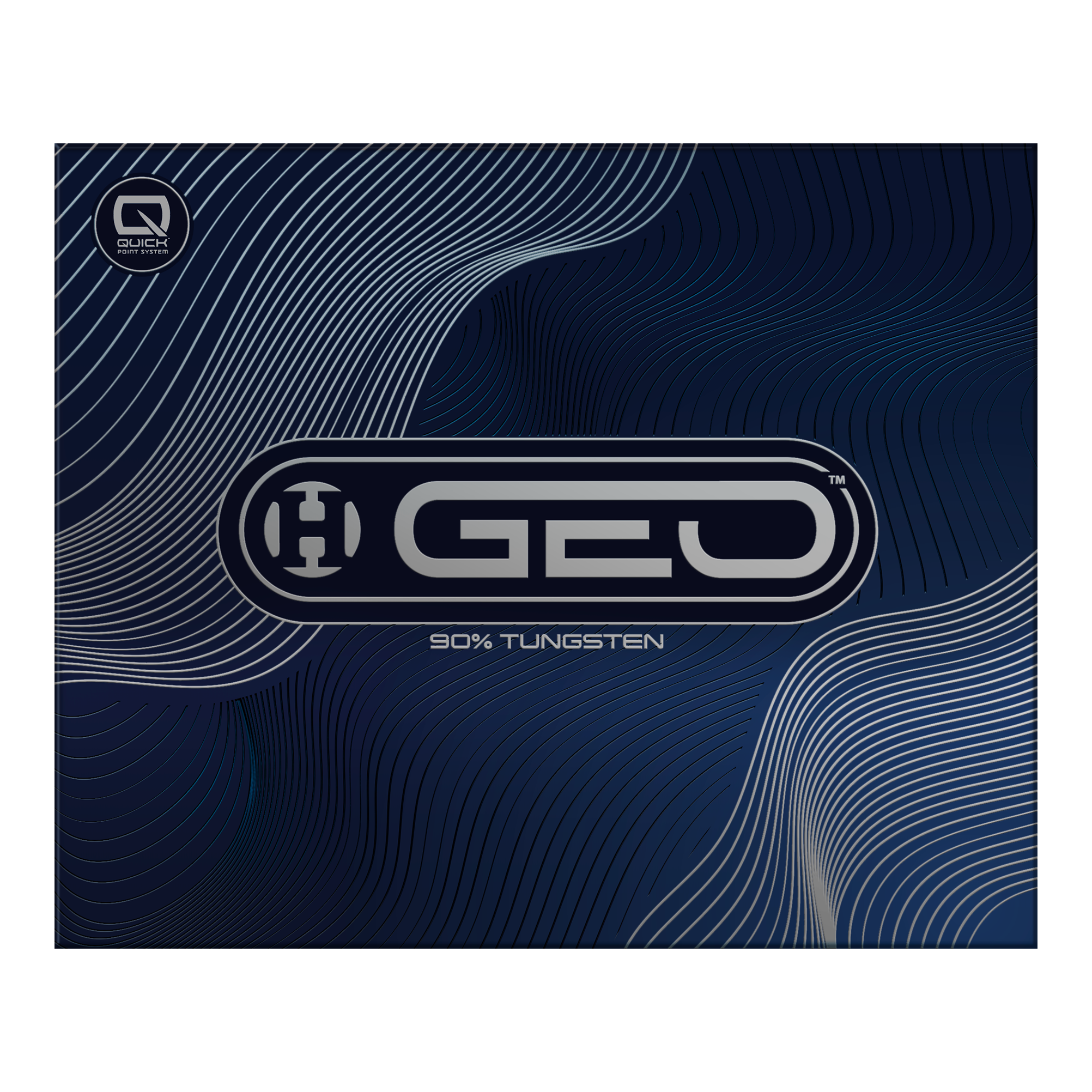 Harrows GEO Bomb Quick Point Steeldarts Das Bild zeigt Harrows GEO Bomb Quick Point Steeldarts. Die Steeldarts besitzen ein typisches Dartpfeil-Design und sind für Präzision beim Dartspiel ausgelegt.