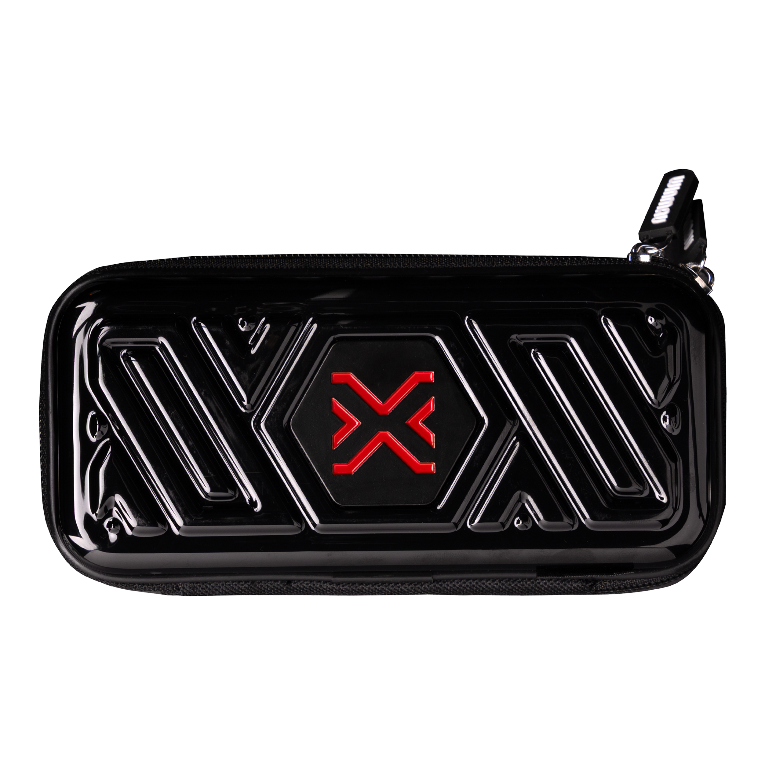 Winmau Blade X Armor G1 Dartwallet Auf dem Bild befindet sich der Artikel 8534_Winmau_Blade_X_Armor_G1_Dartwallet_1. Es scheint ein Produkt aus dem Dartbereich zu sein.