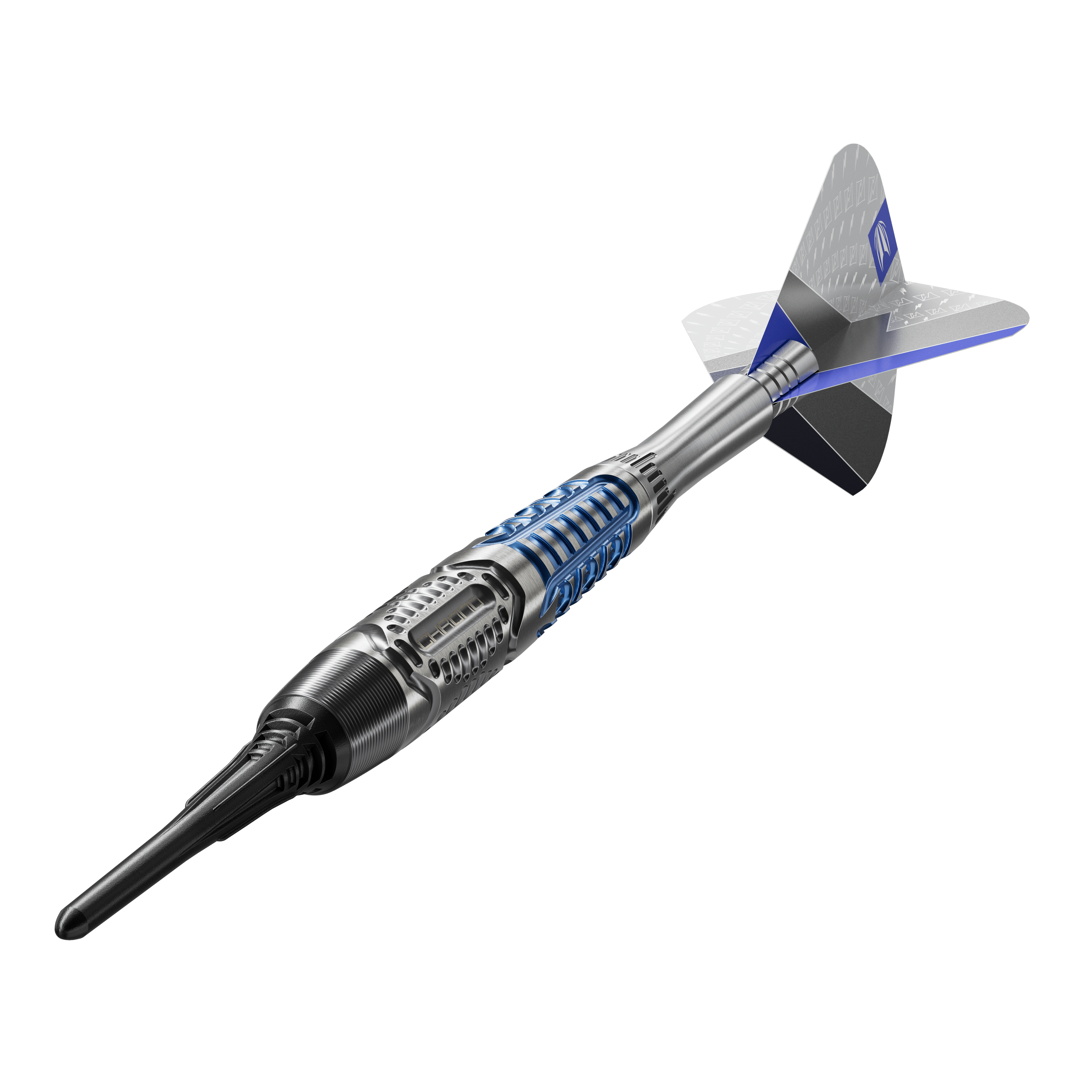 Target Phil Taylor Power X Chrono Softdarts Dieses Bild zeigt die Target Phil Taylor Power X Chrono Softdarts. Sie wurden für präzises und professionelles Dartspiel entwickelt.