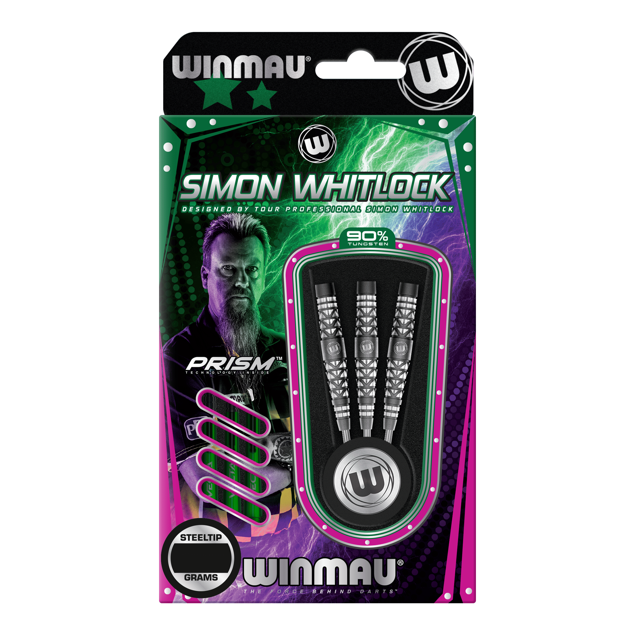 Winmau Simon Whitlock Atomised Grip Steeldarts