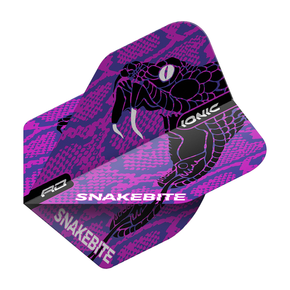 Red Dragon Hardcore Ionic Snakebite Purple Head Standard Flights