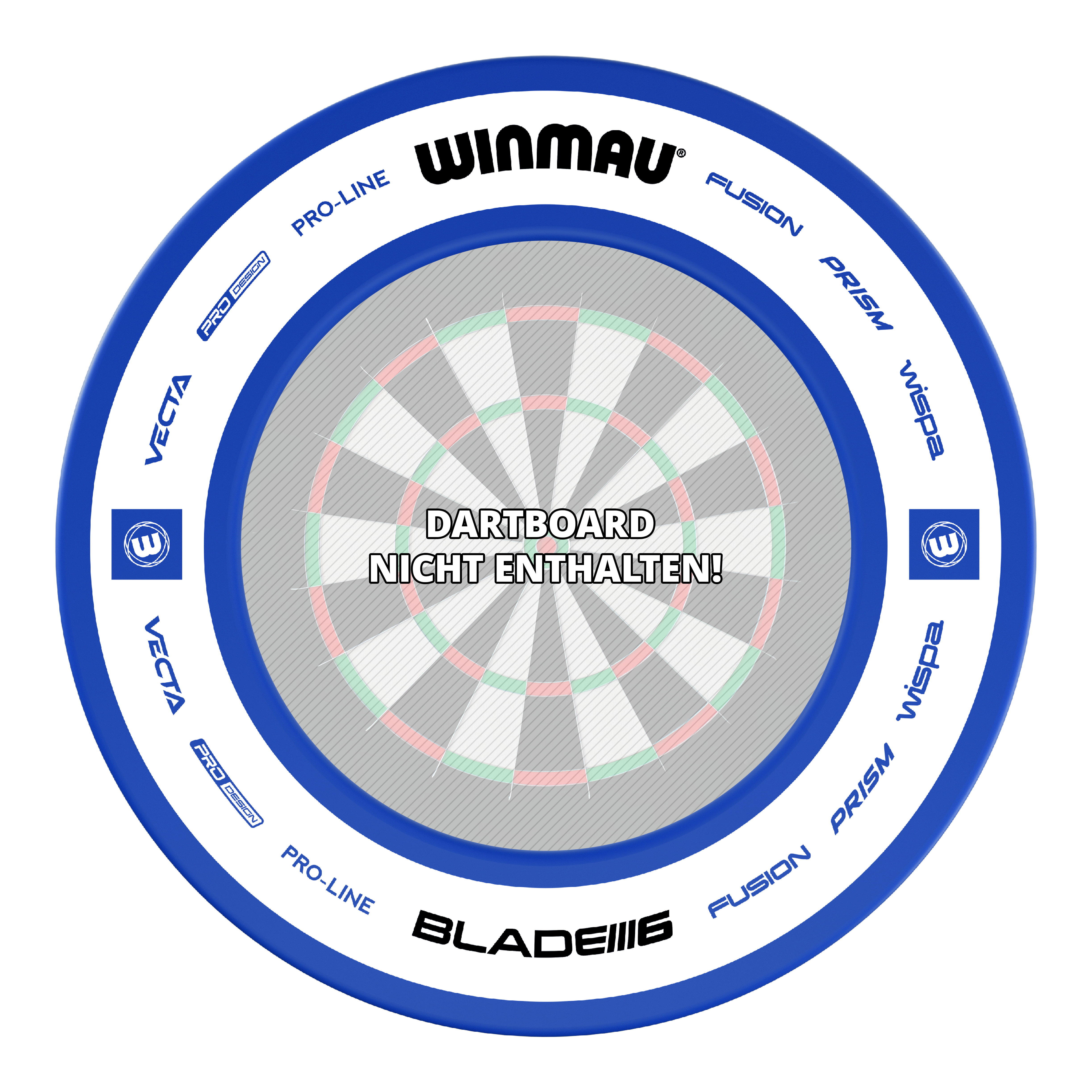 Winmau Pro-Line 2.0 Dartboard Surround - Blau