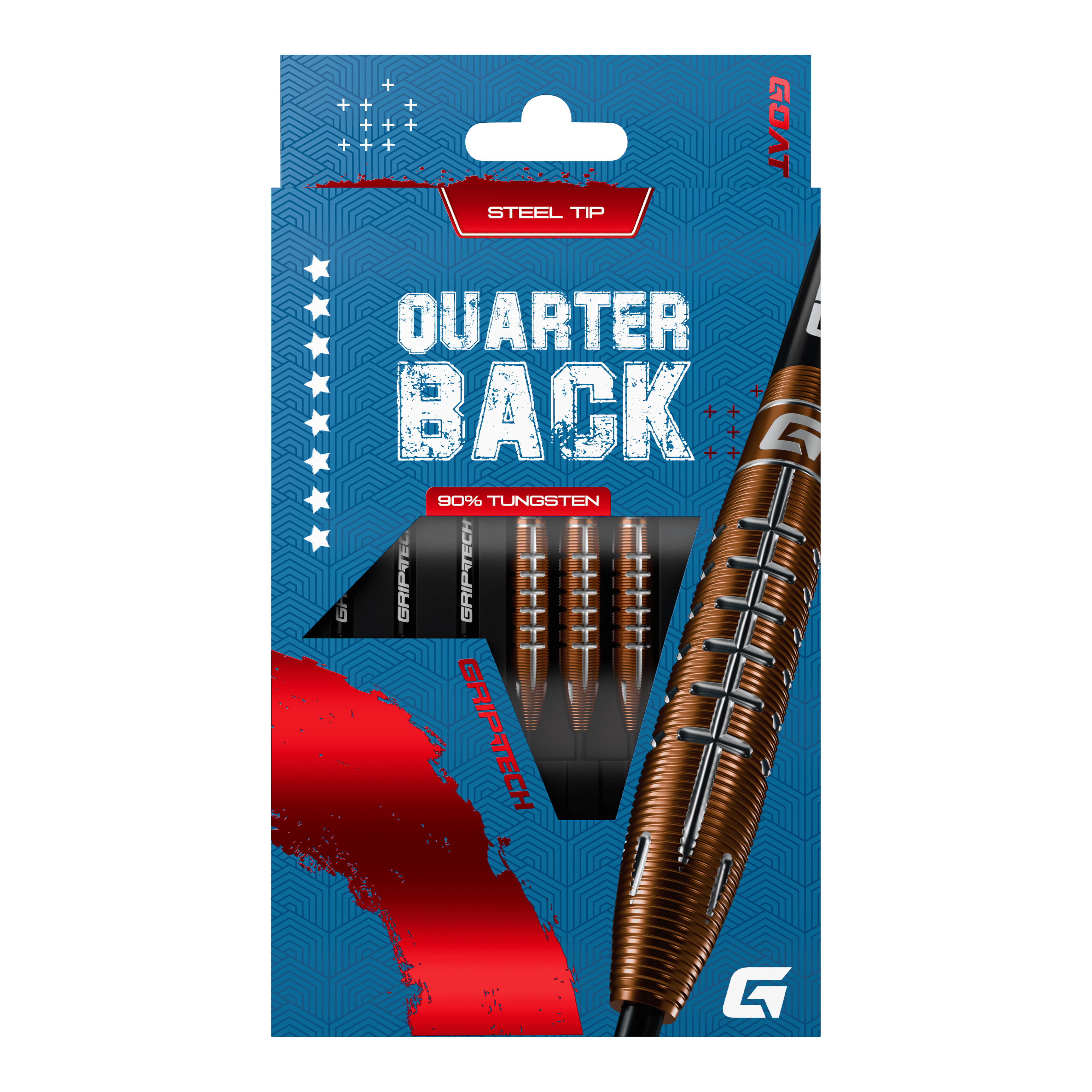 GOAT Quarterback V2 Tungsten Steeldarts - 24g