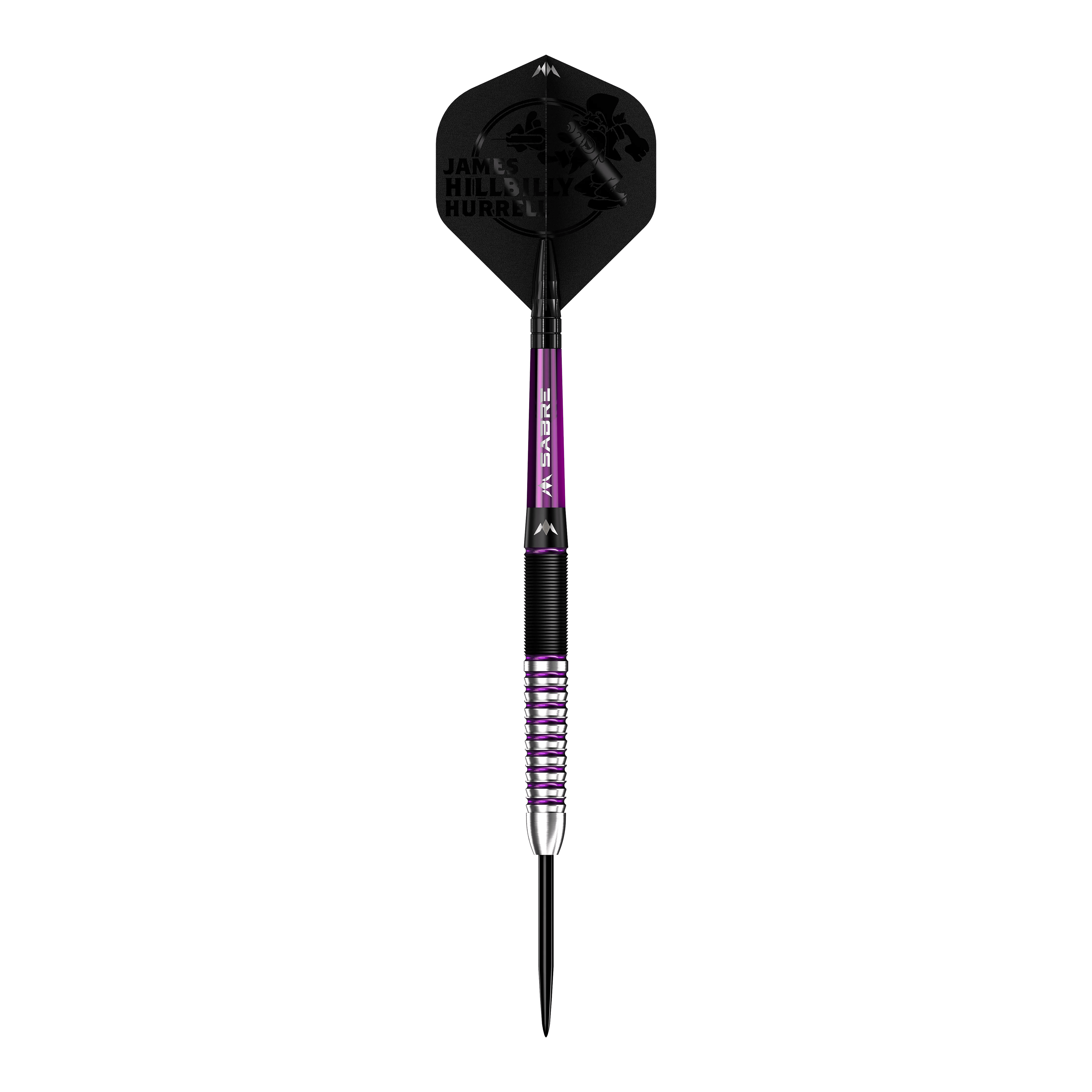 Mission James Hurrell Hillbilly Black Purple Steeldarts