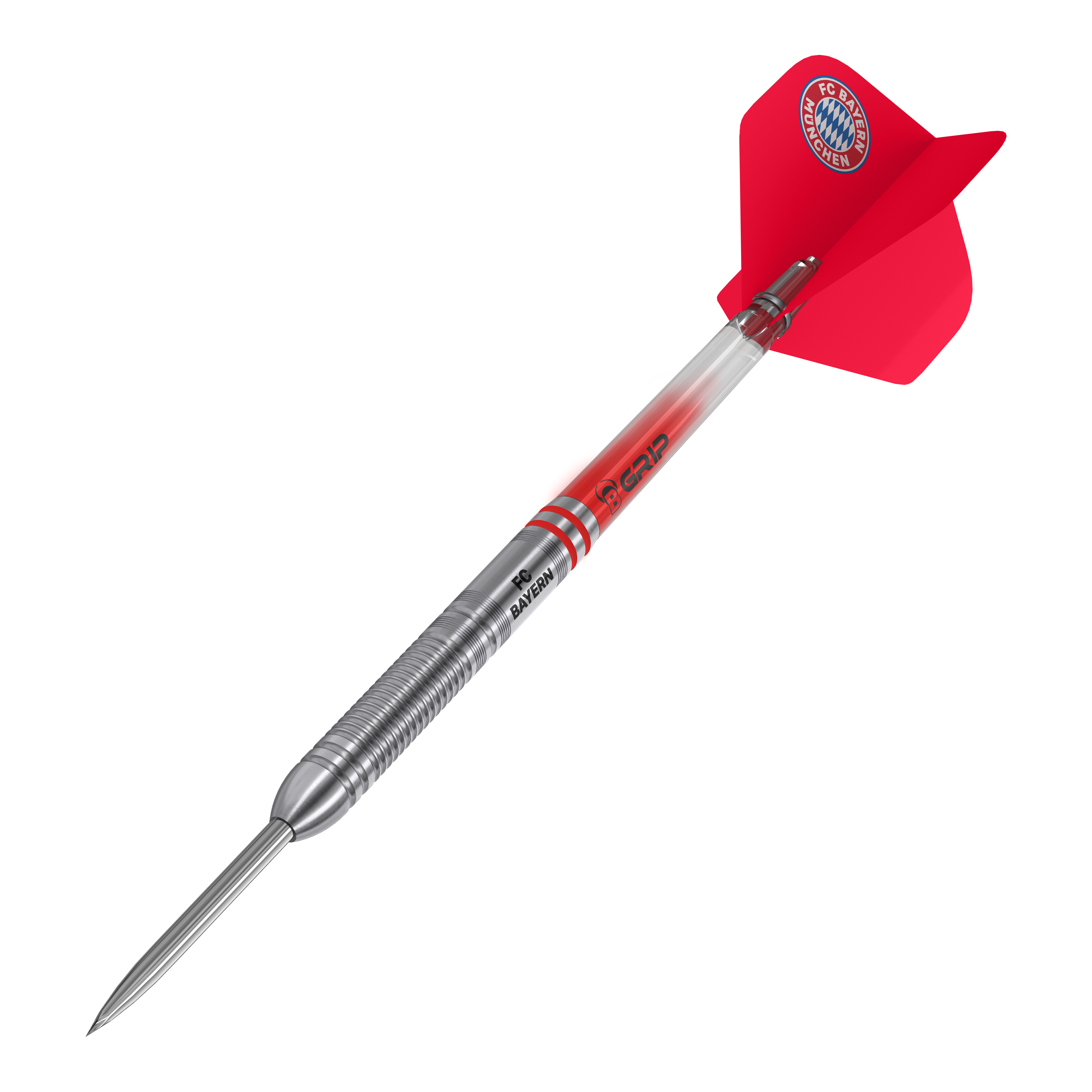 Bulls FC Bayern München Tungsten Steeldarts Abgebildet sind die Bulls FC Bayern München Tungsten Steeldarts. Die Darts sind besonders für Fans des FC Bayern gestaltet.