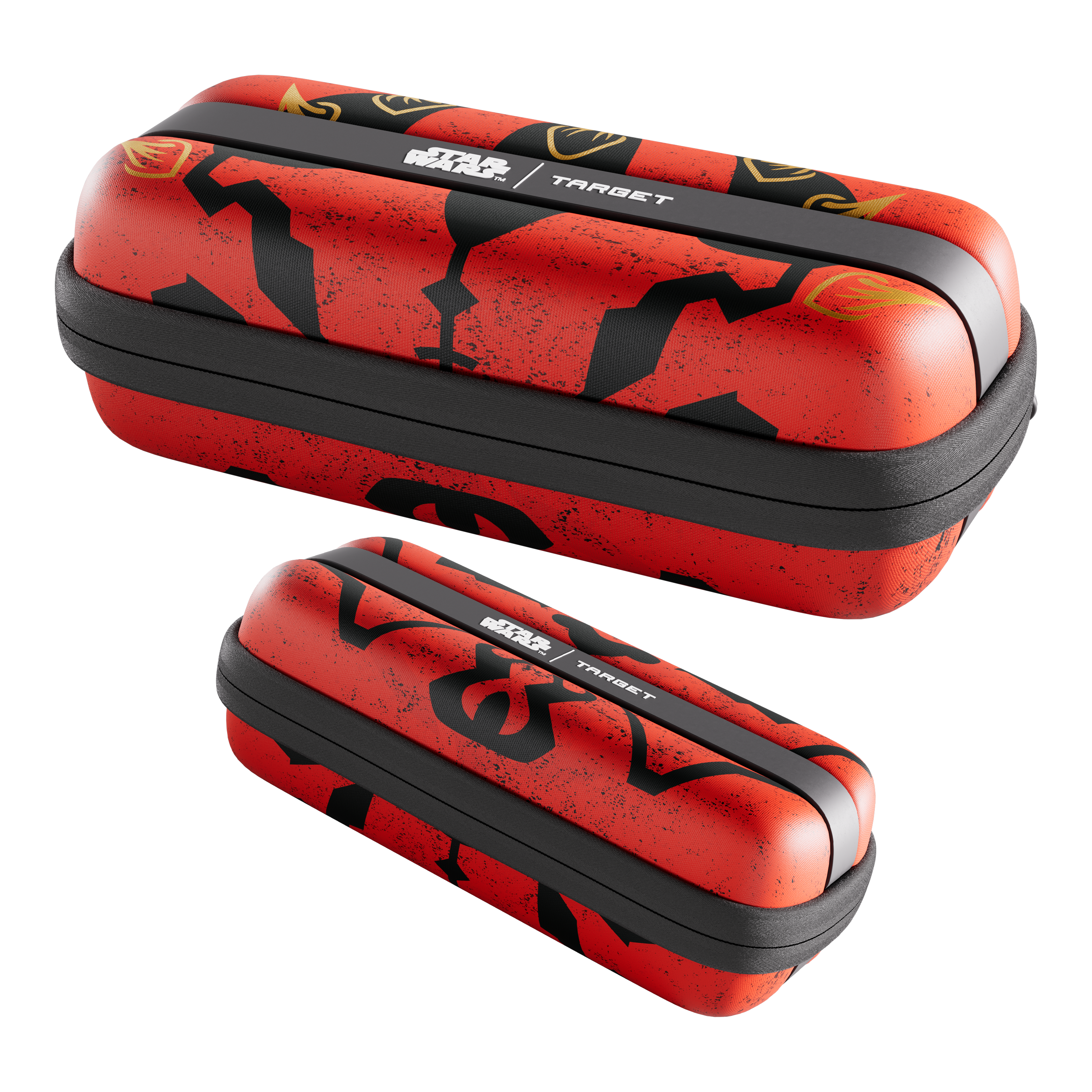 Target Star Wars Boa Dartcase - Darth Maul Hier ist das Target Star Wars Boa Dartcase - Darth Maul zu sehen. Die Abbildung zeigt das Design und die Details des Dartcases.