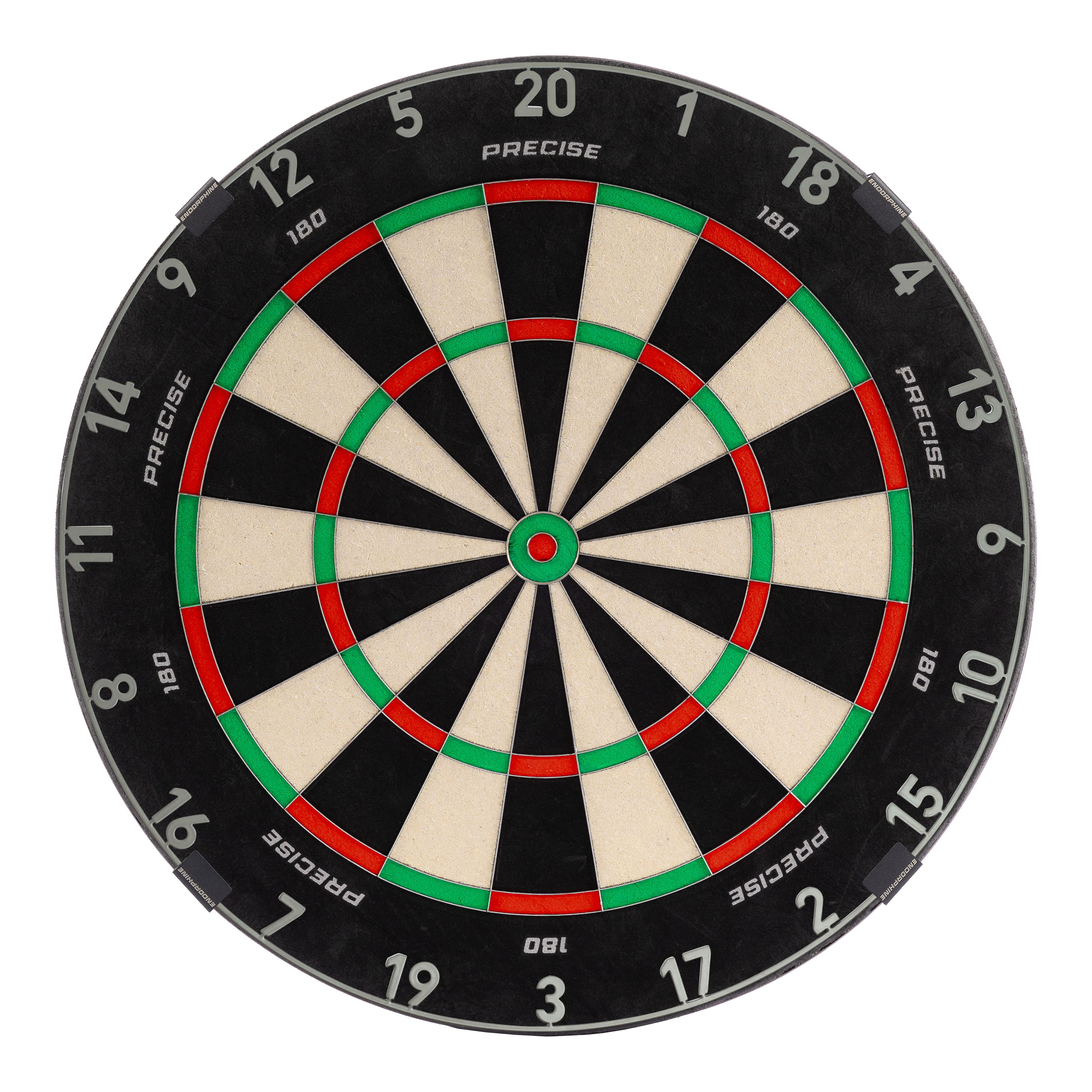 Precise 180 Endorphine Steeldartboard mit Nummernring - Nordic Grey Hier ist das Precise 180 Endorphine Steeldartboard mit Nummernring in Nordic Grey zu sehen. Das Dartboard eignet sich ideal für professionellen und privaten Gebrauch.