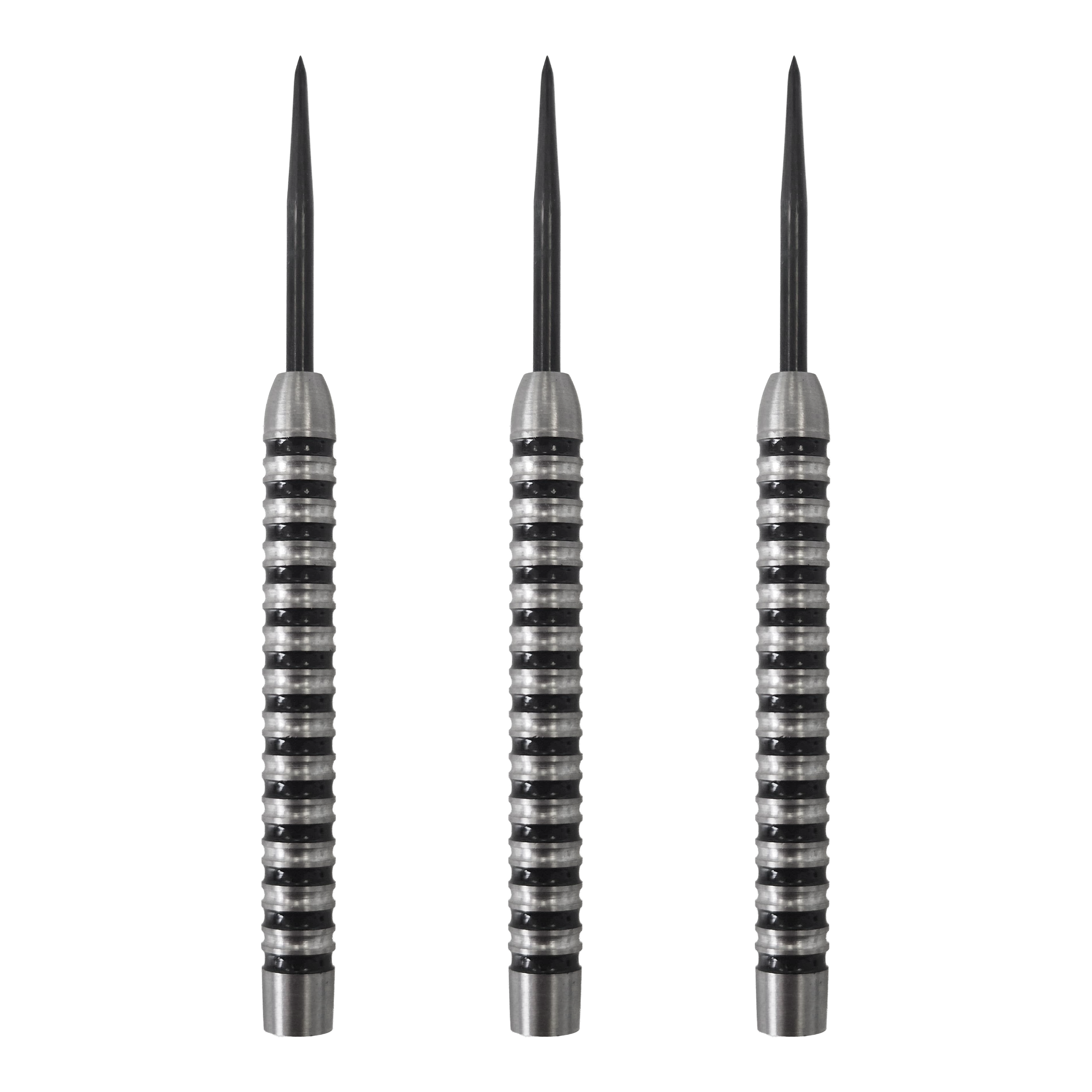 McDart Black Ring 2 Steeldart-Barrels - 22g Abgebildet sind McDart Black Ring 2 Steeldart-Barrels mit einem Gewicht von 22g. Das Produkt ist speziell für Steeldart entwickelt.