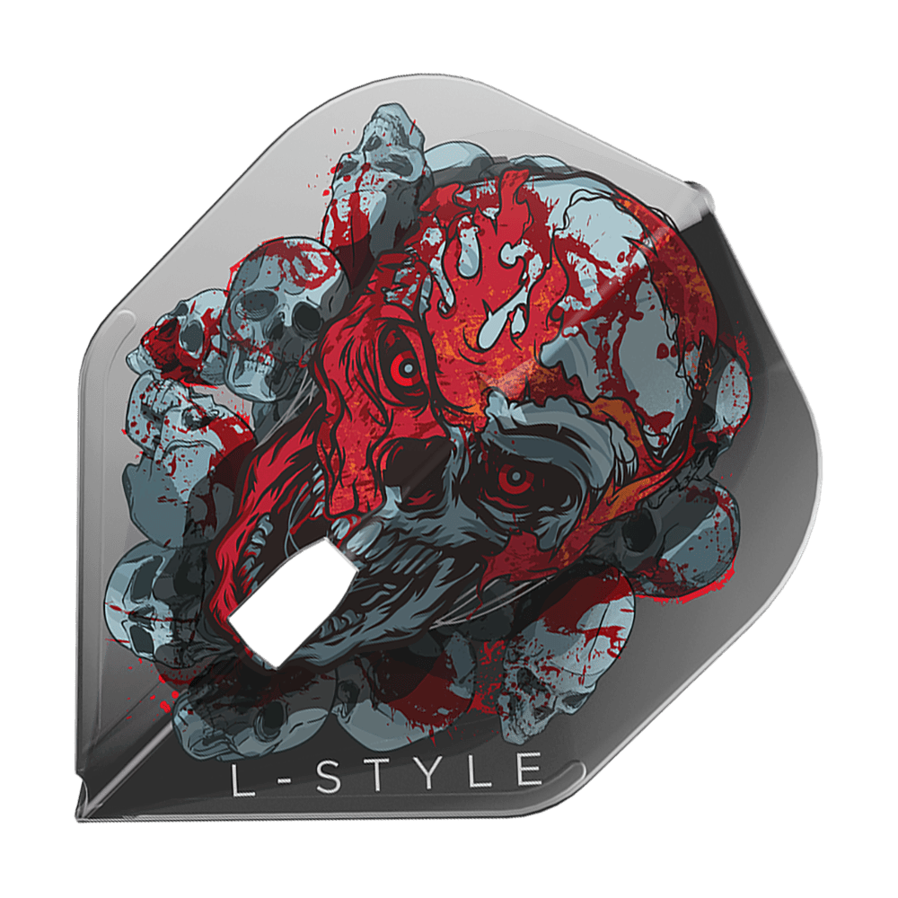 L-Style Ryan Searle Signature V4 Clear Black L1PRO Flights L-Style Ryan Searle Signature V4 Clear Black L1PRO Flights aus einer anderen Perspektive. Das Set ist besonders stabil und hochwertig.