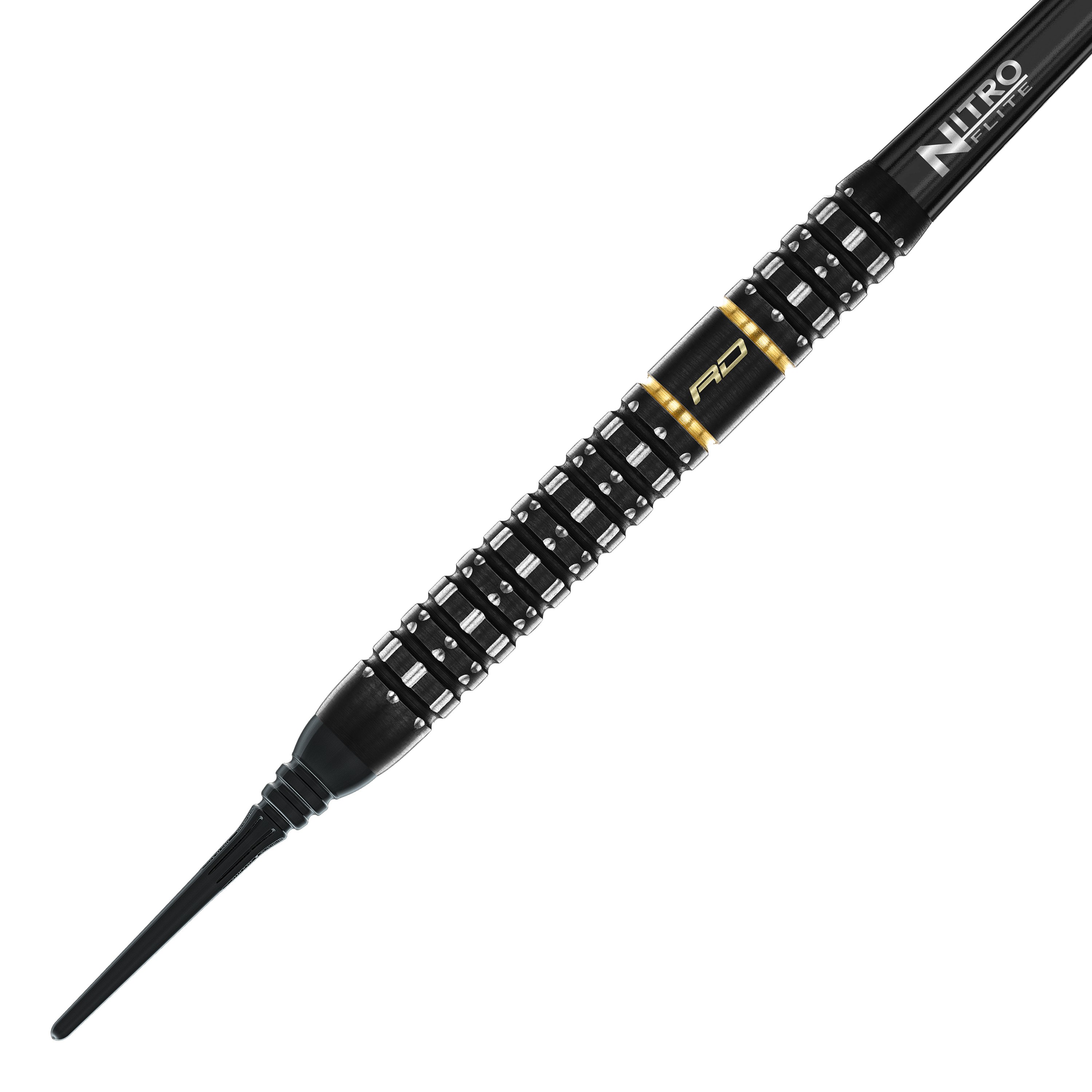 Zu sehen sind die Red Dragon Ascend Parallel Softdarts - 20g. Die Darts sind hochwertig verarbeitet und perfekt für Turnierspieler.