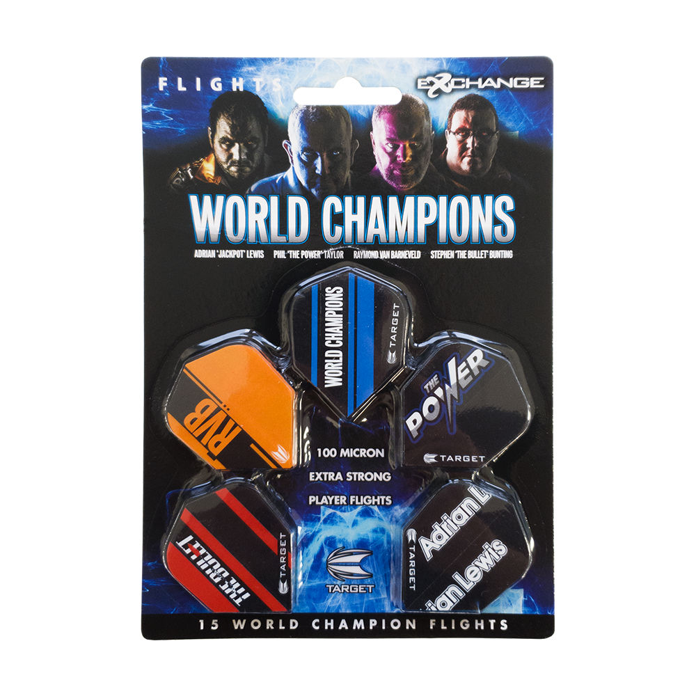 Target World Champions 5 Set Flight Collection