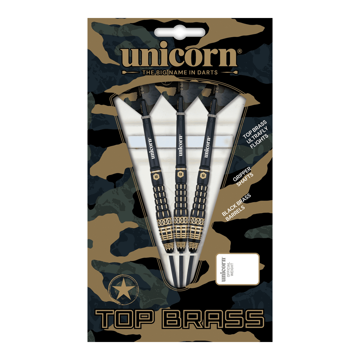 Unicorn Top Brass V4 Steeldarts - 20g