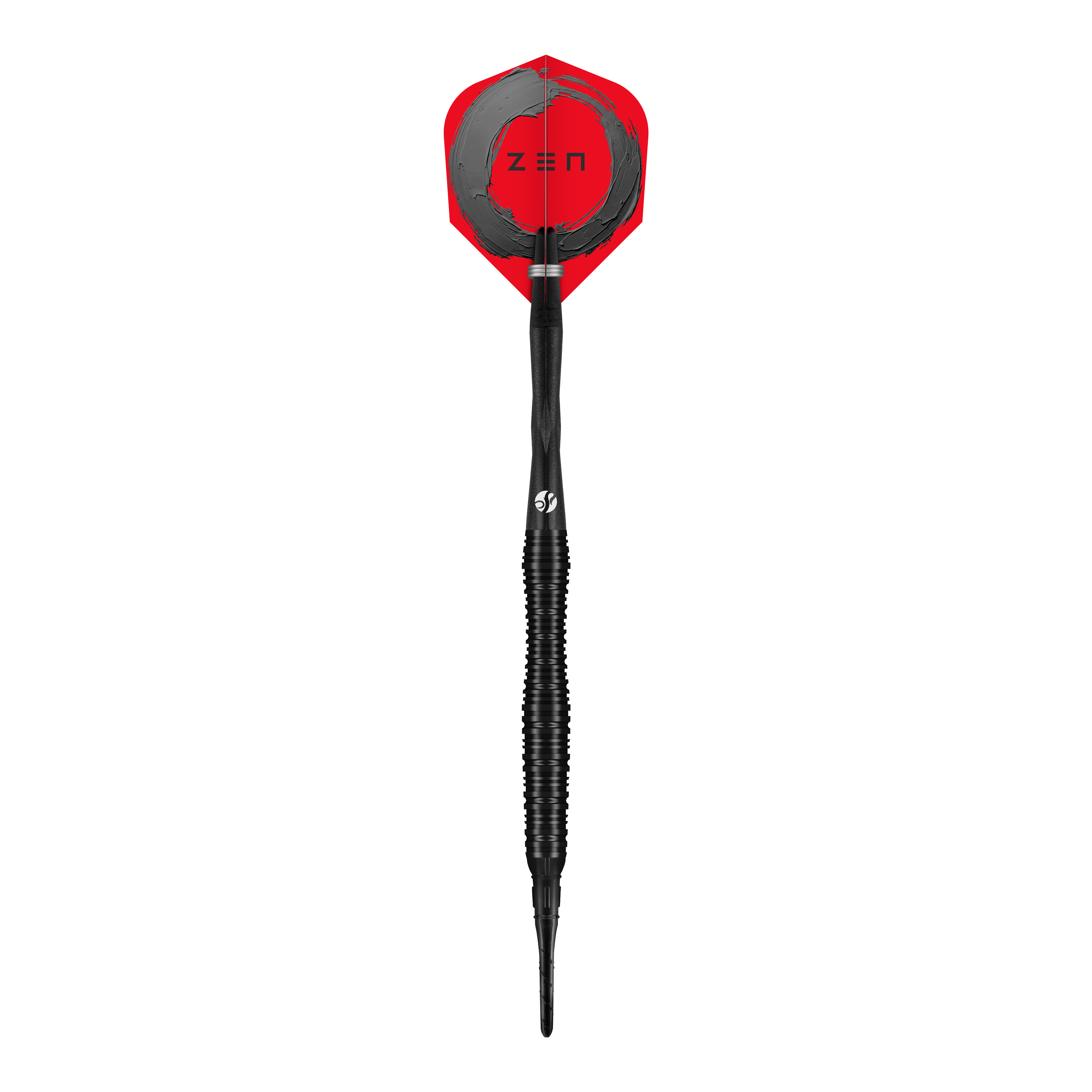 Shot ZEN Scallop Softdarts - 20g Hier sind die Shot ZEN Scallop Softdarts mit 20g Gewicht abgebildet. Das Bild zeigt die schlanke Form und das strukturierte Barrel.