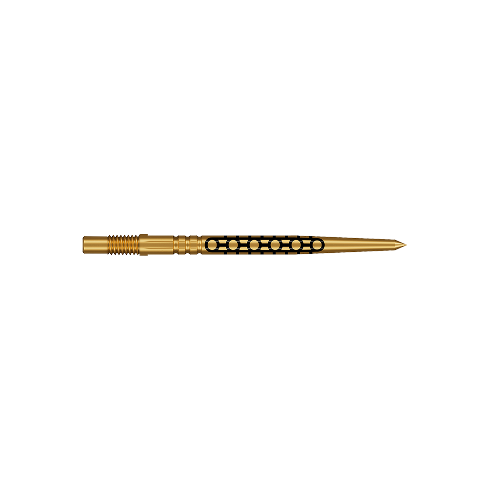 Shot Turbo Point Goths Dartspitzen - Gold Shot Turbo Point Goths Dartspitzen - Gold