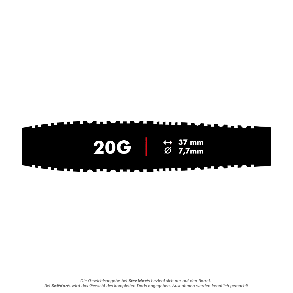 Shot ZEN Bomber Softdarts - 20g