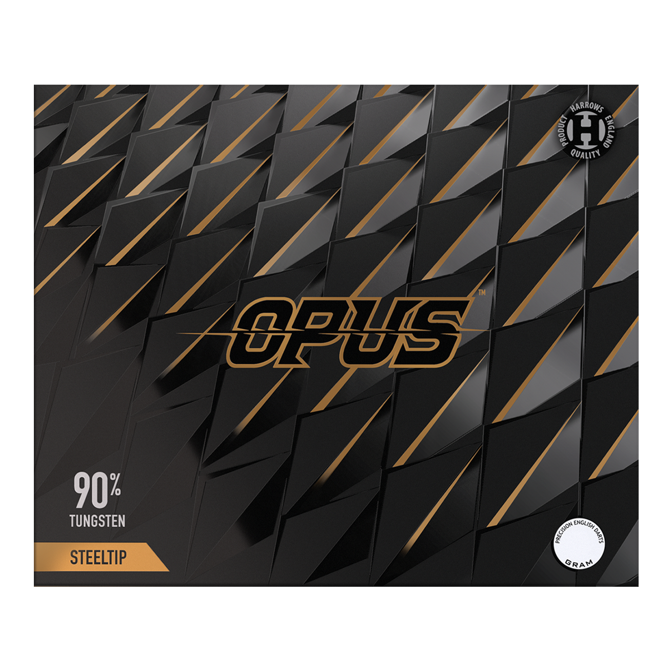Harrows Opus Quick Point Steeldarts Gezeigt wird das Produkt Harrows Opus Quick Point Steeldarts - 23g. Diese Darts sind speziell für Präzisionswürfe entwickelt.