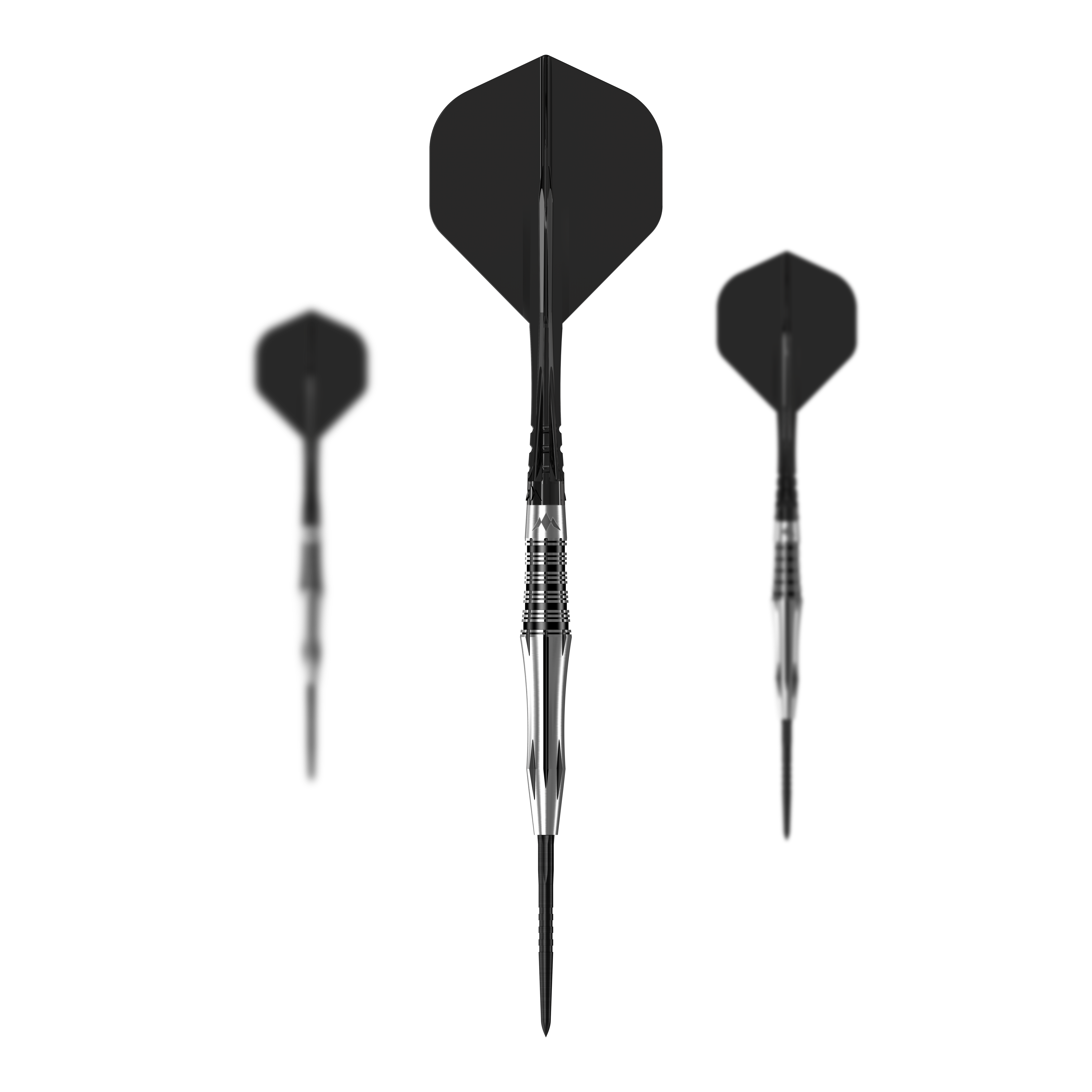Mission Katana Steeldarts Auf dem Bild ist ein Set der Mission Katana Steeldarts abgebildet. Das Produkt besteht aus mehreren Steeldarts im Set.