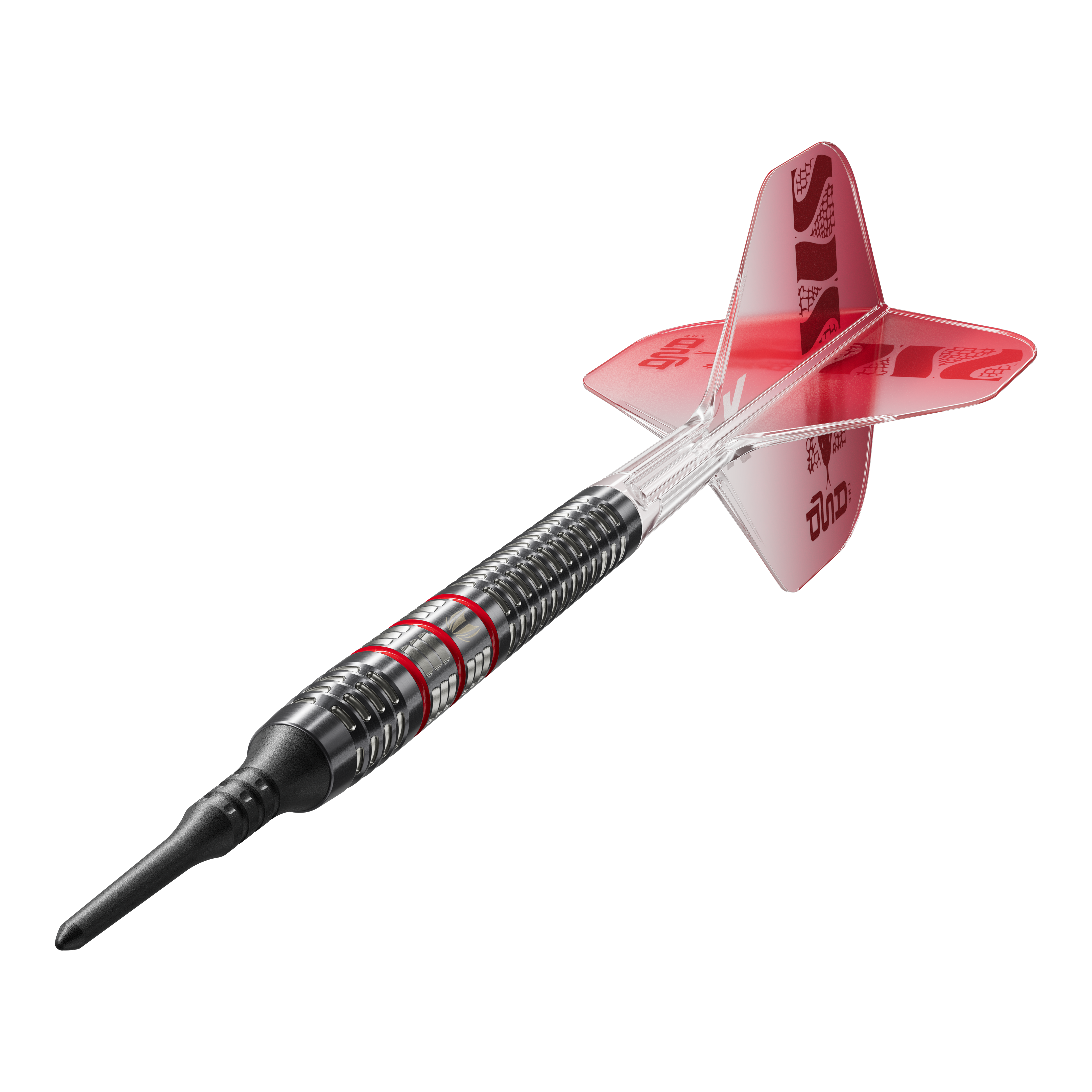 Target Nathan Aspinall 95K Softdarts - 18g Das Bild zeigt die Target Nathan Aspinall 95K Softdarts mit einem Gewicht von 18g. Die Darts sind besonders für Fans und Spieler des bekannten Dartprofis Nathan Aspinall interessant.
