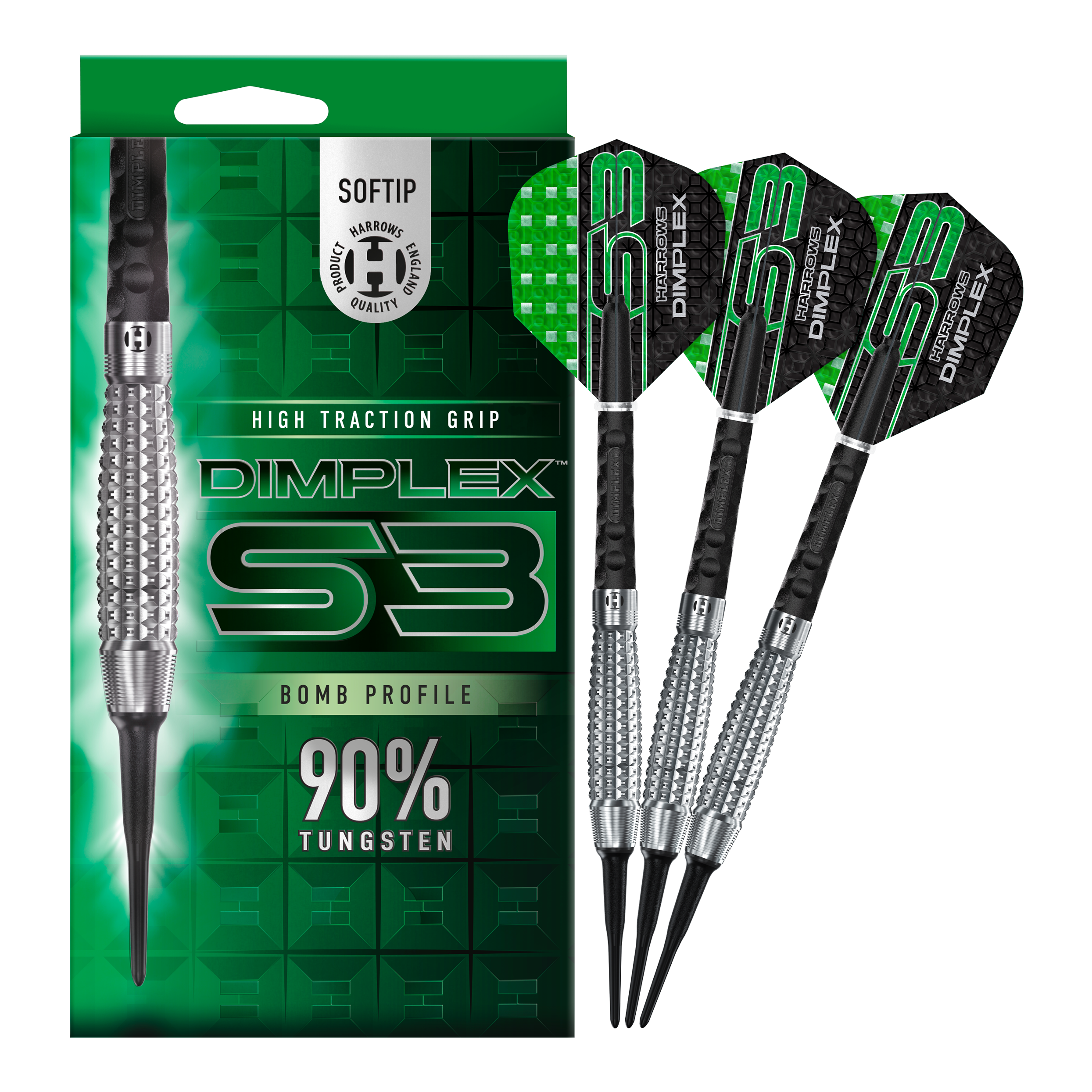 Harrows Dimplex S3 Bomb Softdarts