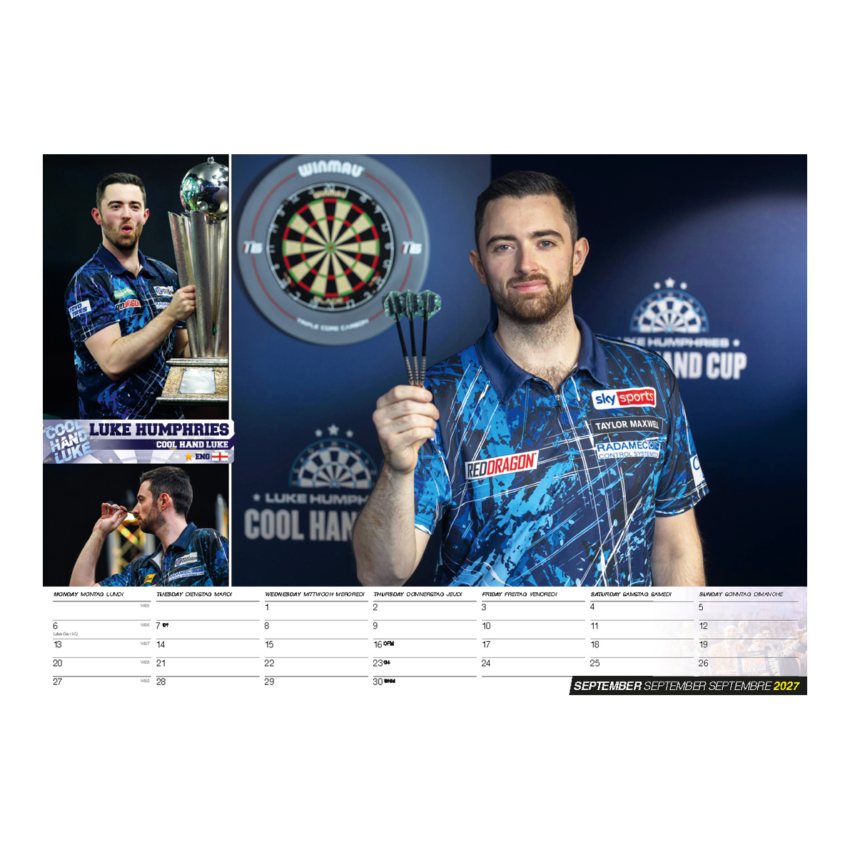 Darts Kalender 2027 Darts Kalender 2027