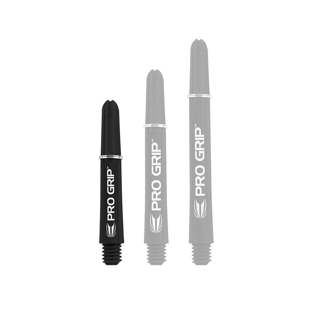 Target Pro Grip Shafts - 3 Sets - Schwarz Weiß Rot