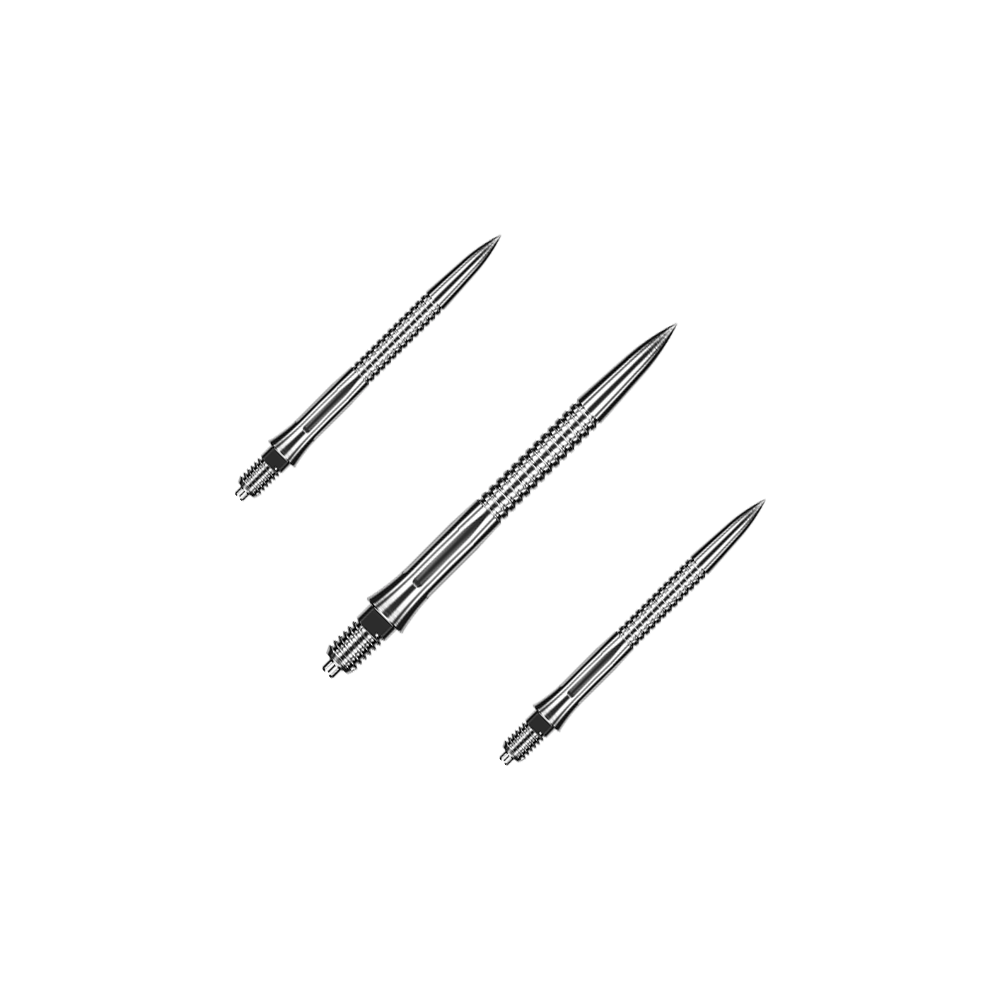 Caliburn EZ-EVO Dartspitzen - Grooved - Silber Caliburn EZ-EVO Dartspitzen - Grooved - Silber