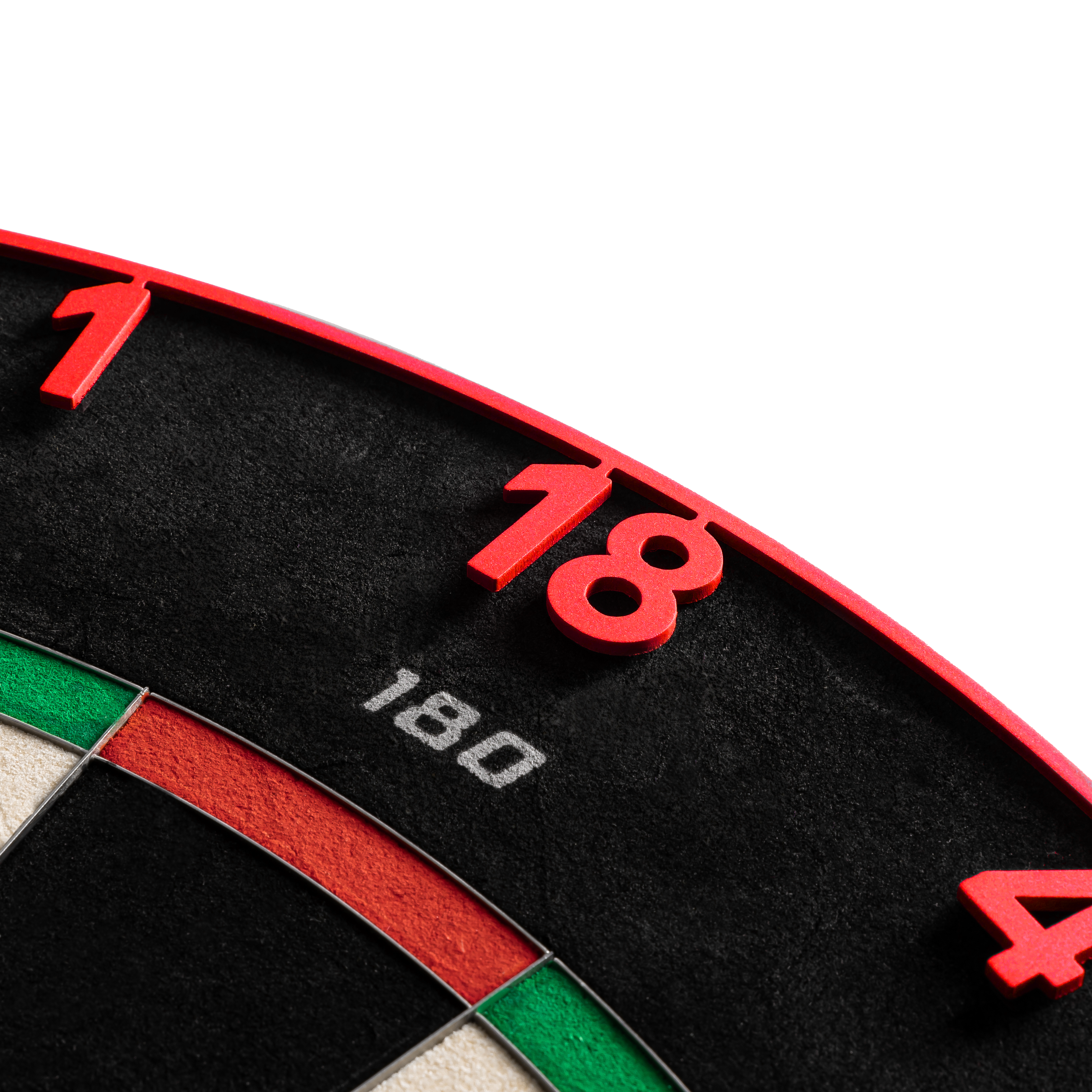 Precise 180 Endorphine Steeldartboard mit Nummernring - Inferno Red Dieses Bild zeigt das Precise 180 Endorphine Steeldartboard mit Nummernring in Inferno Red. Das Dartboard eignet sich ideal für anspruchsvolle Dartspieler.
