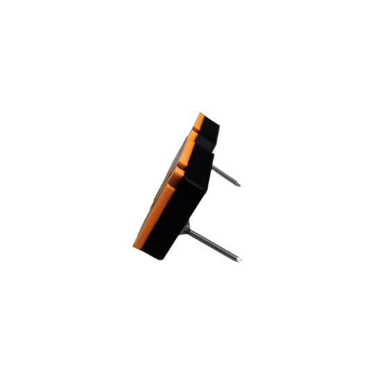 McDart Dartboard Steckzahlen / Zahlenring Cyber Das Bild trägt den Dateinamen 'McDart Dartboard Steckzahlen Zahlenring Cyber orange 3'. Es handelt sich wahrscheinlich um eine Abbildung von Steckzahlen oder einem Zahlenring in der Farbe Orange für ein Dartboard.
