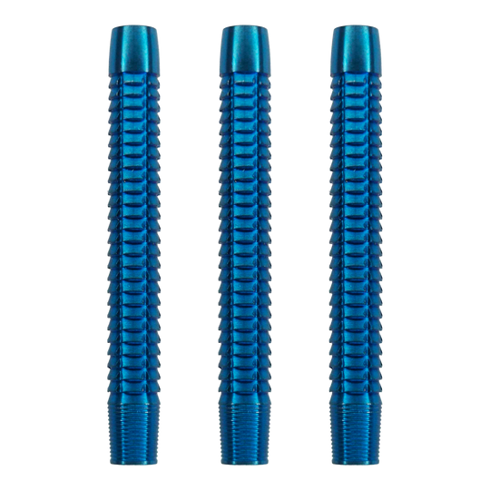 Das Bild zeigt ein Softdart-Barrel-Produkt. Vermutlich handelt es sich um das Modell MC66-22-24 McDart Blue Sky Softdart Barrels.
